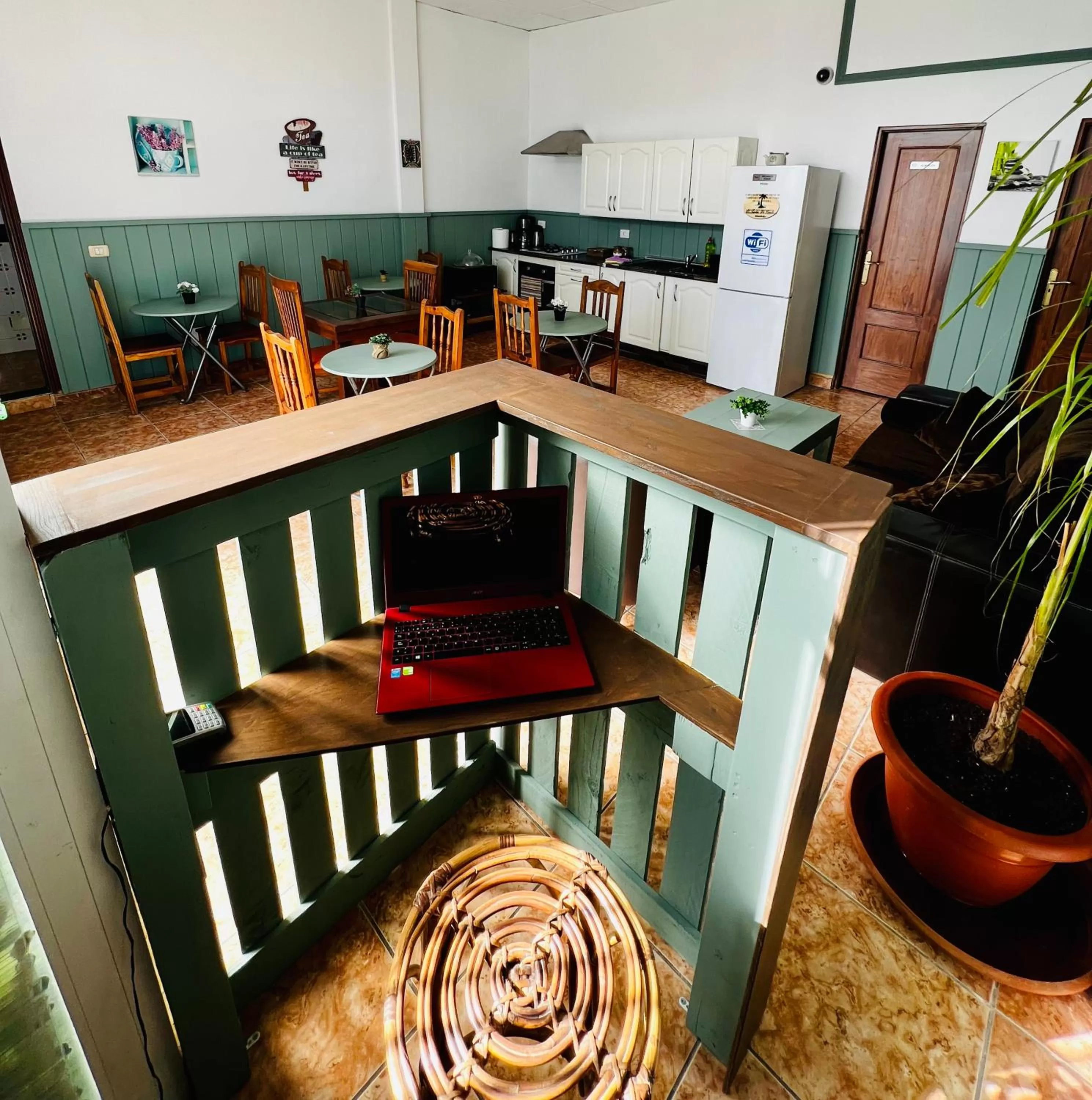 Lobby or reception in El jardin de Iris