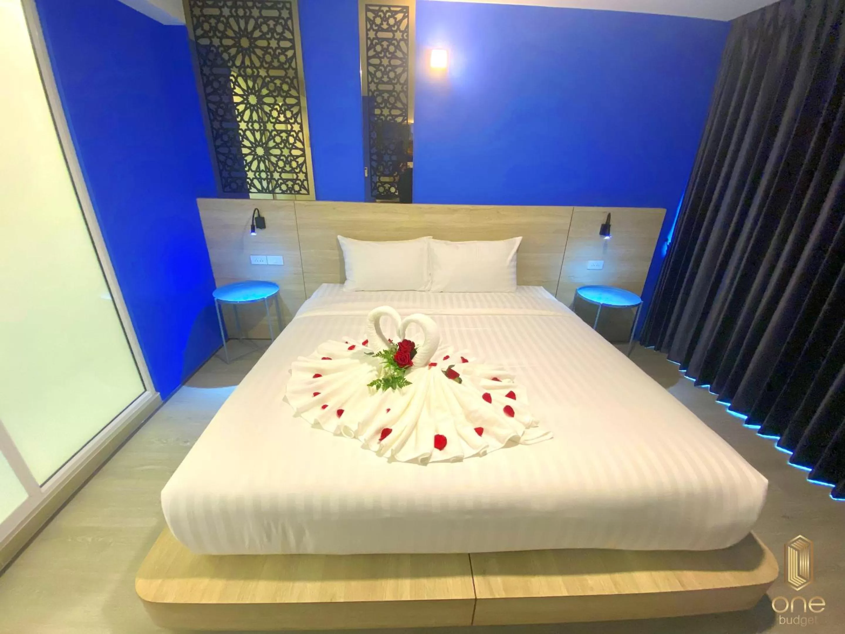 Bed in วัน บัดเจท เชียงราย สนามกีฬา One Budget Hotel Chiangrai Stadium