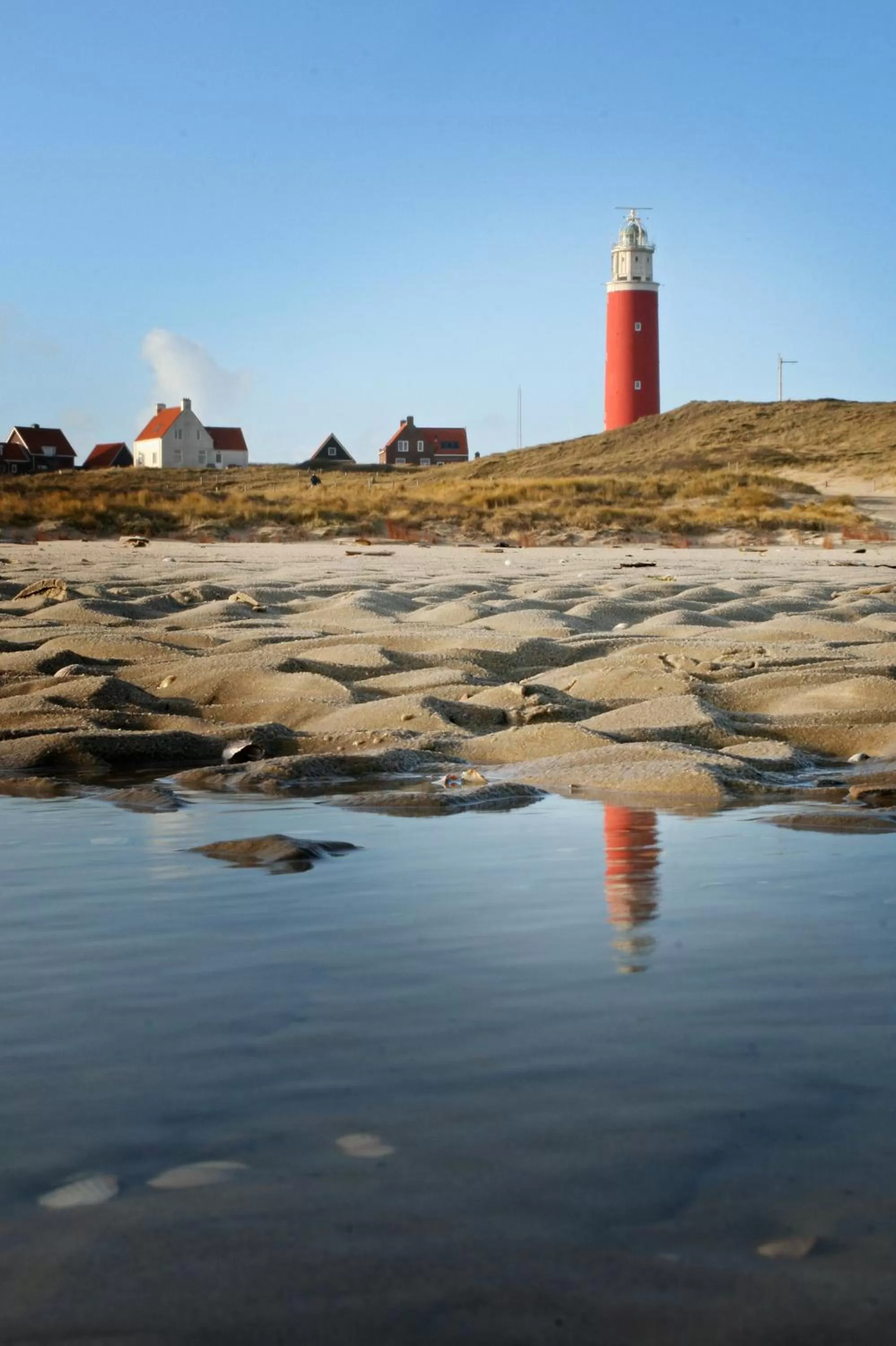 Natural landscape in B&B Vloedlijn Texel