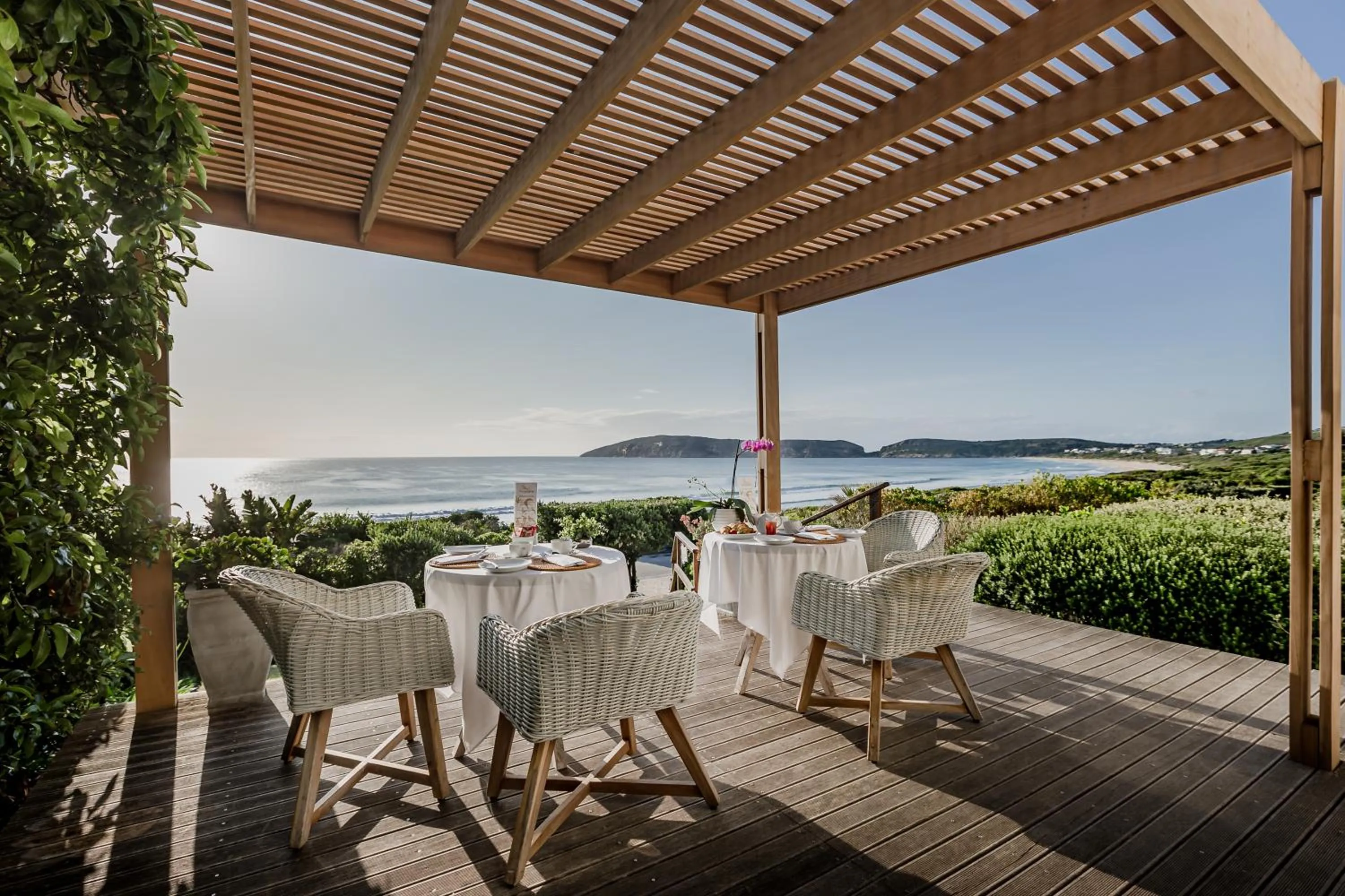 Patio in The Robberg Beach Lodge - Lion Roars Hotels & Lodges