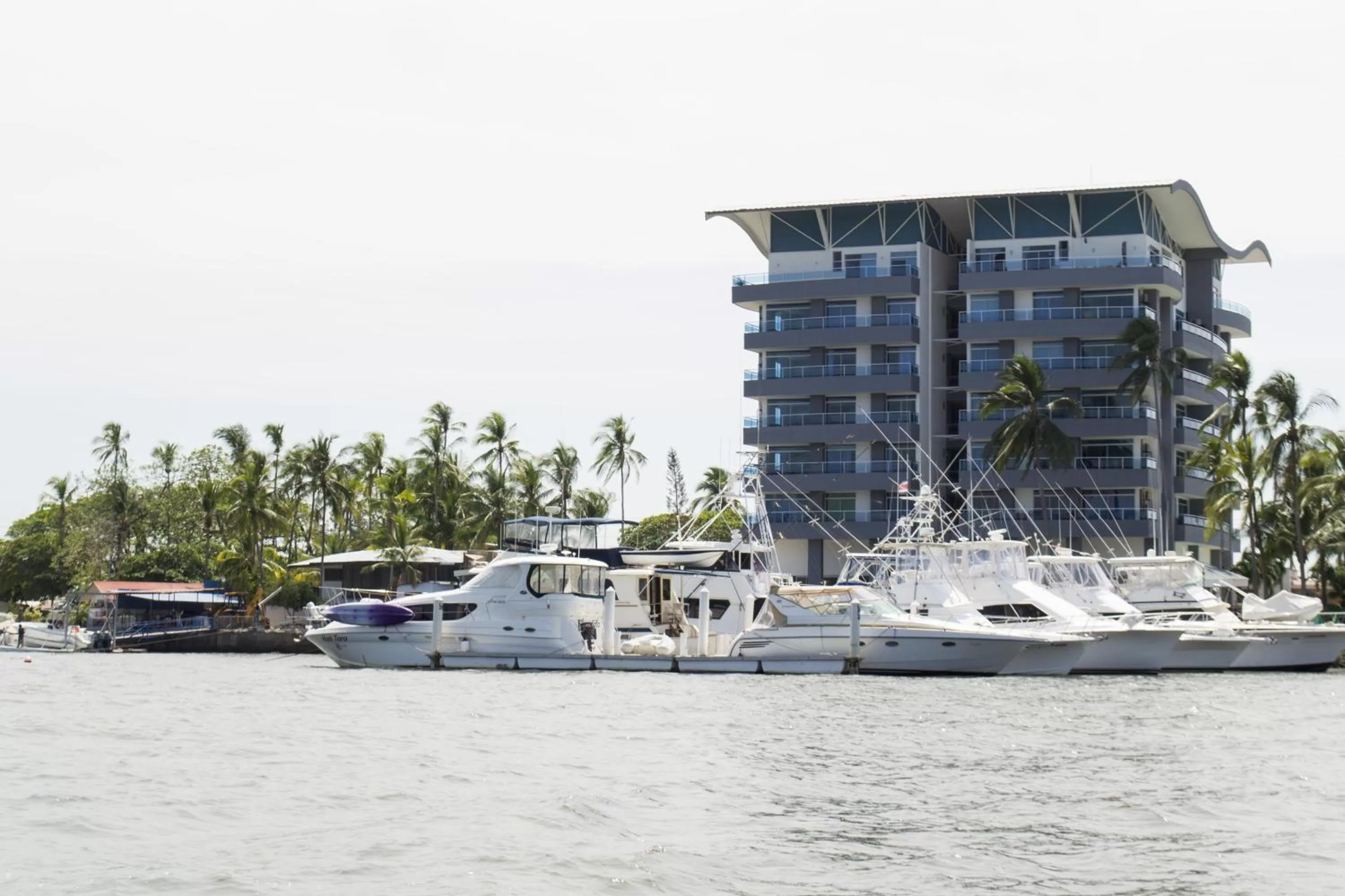 Facade/entrance in Puerto Azul Hotel