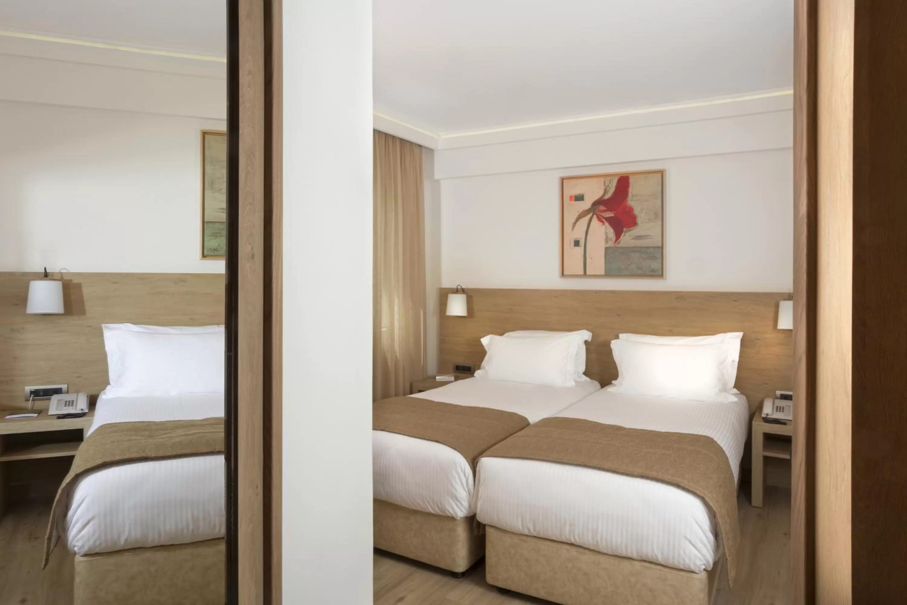 Photo of the whole room, Bed in Golden Age Athens Hotel