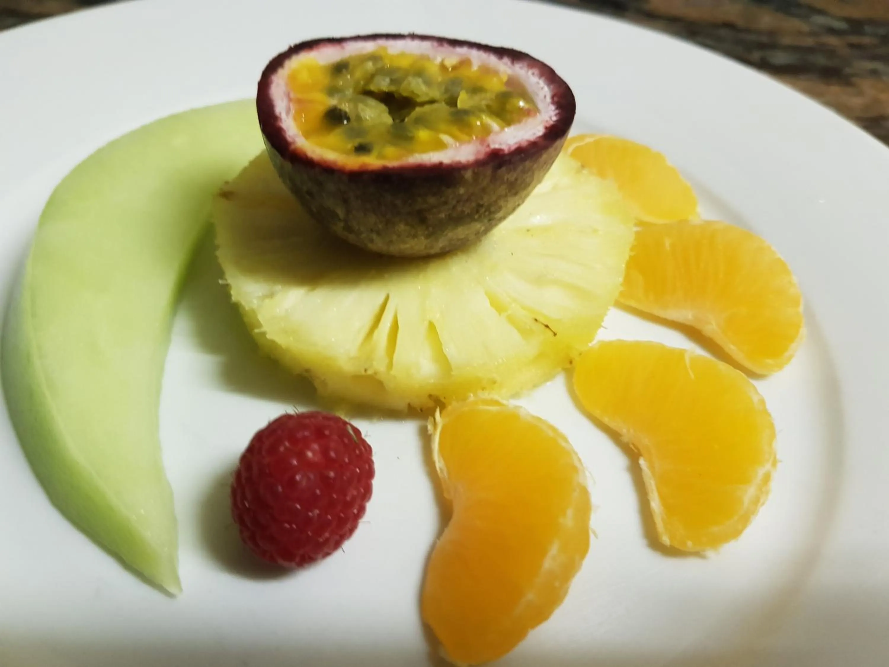 Food close-up in Riversong Guest House