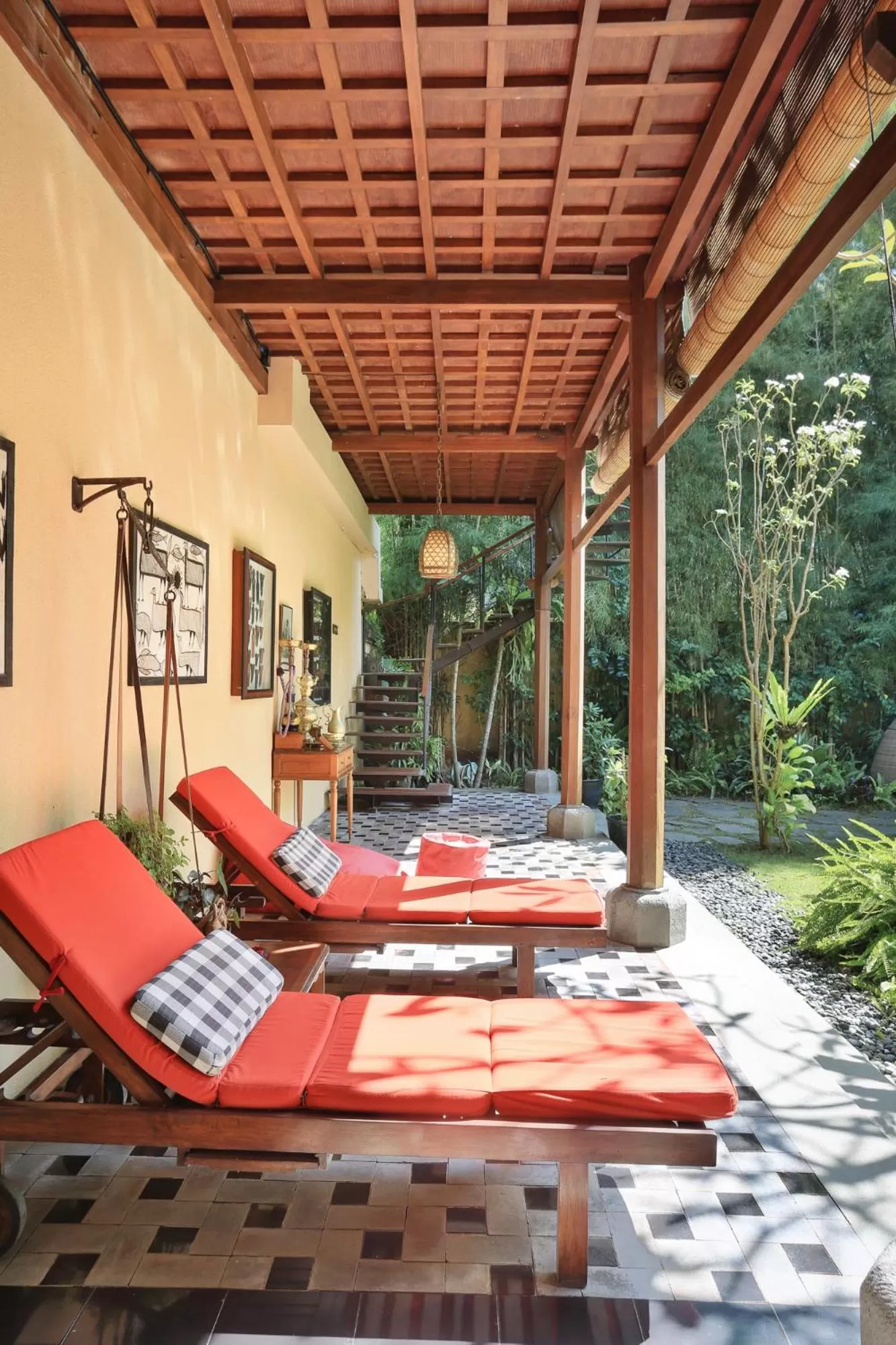 Seating area in Manzelejepun Villa & Pavilion