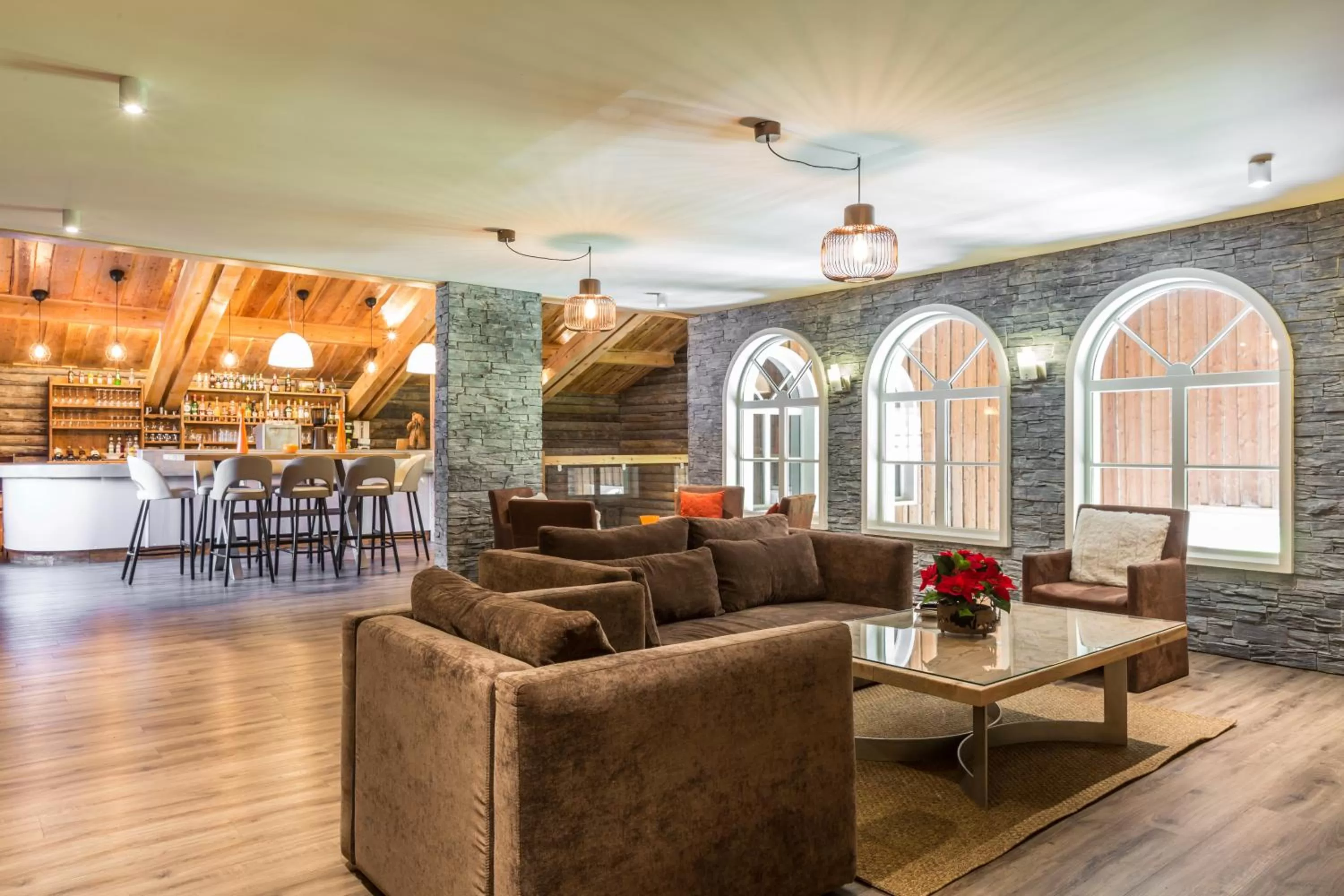 Living room in Hôtel Le Labrador