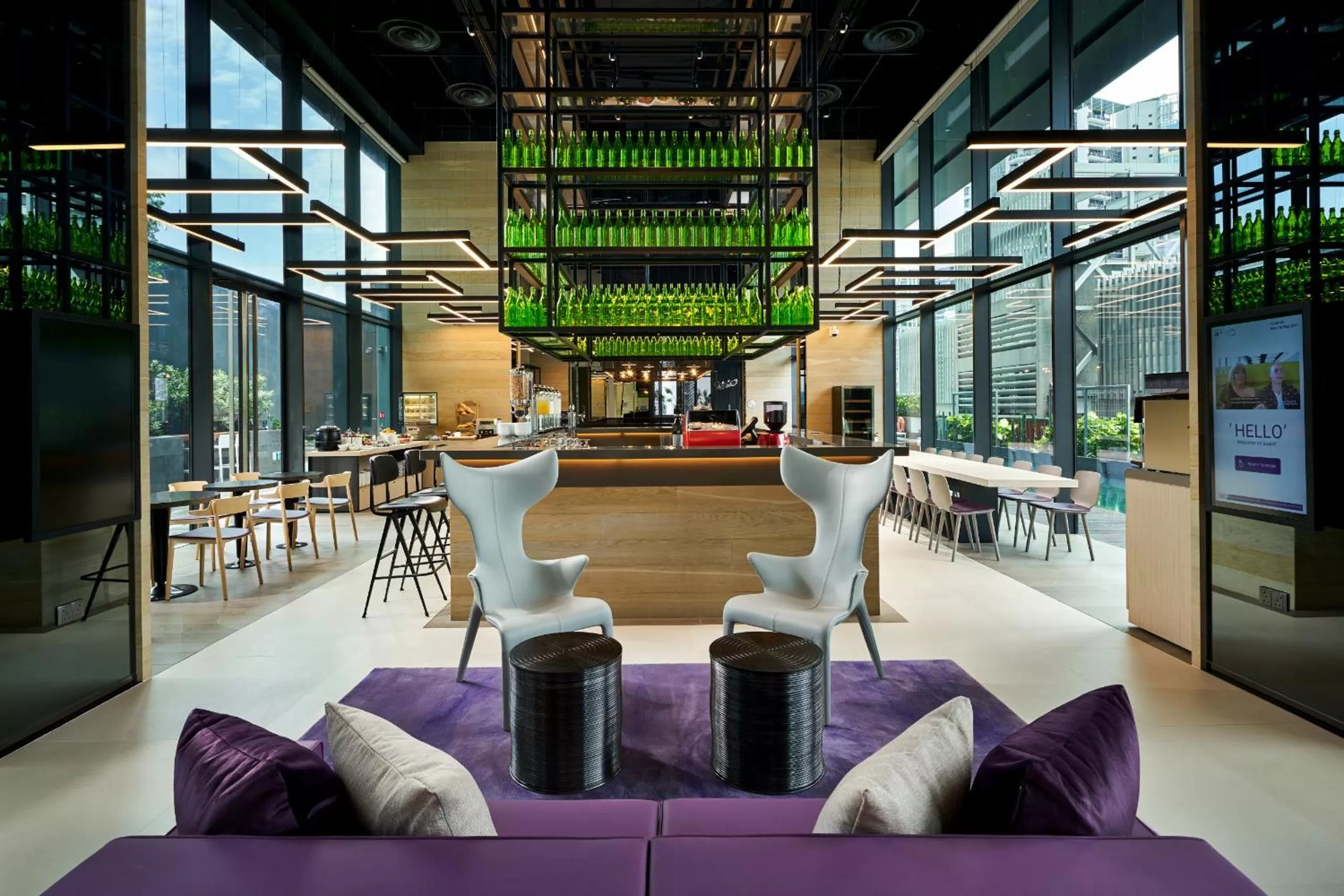 Restaurant/places to eat in YOTEL Singapore Orchard Road