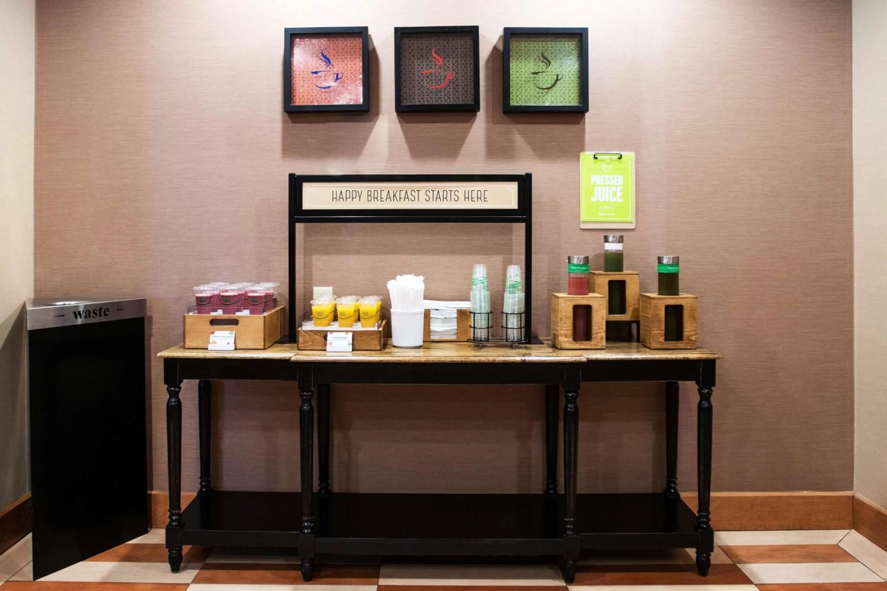 Breakfast in Hampton Inn Gloucester