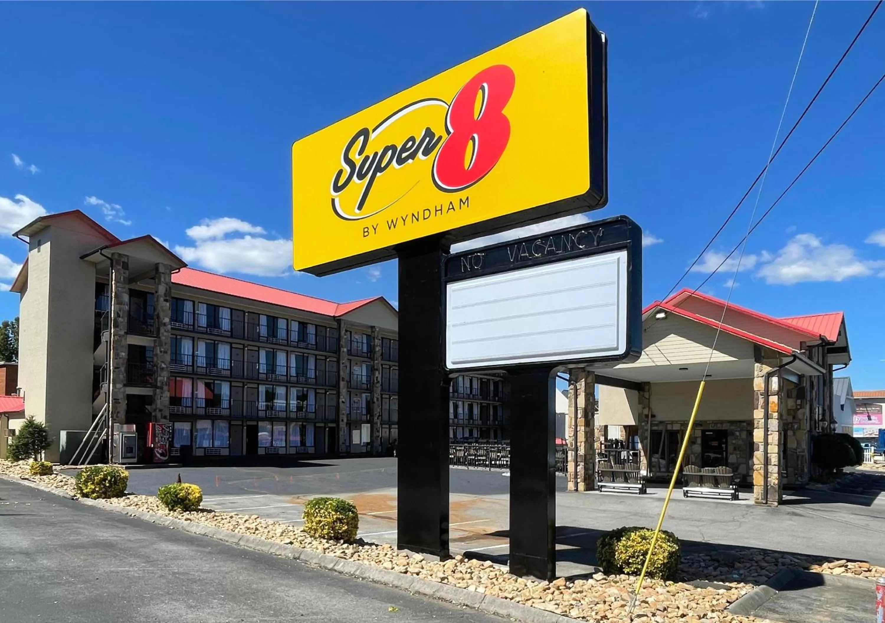 Property building in Super 8 by Wyndham Pigeon Forge Downtown