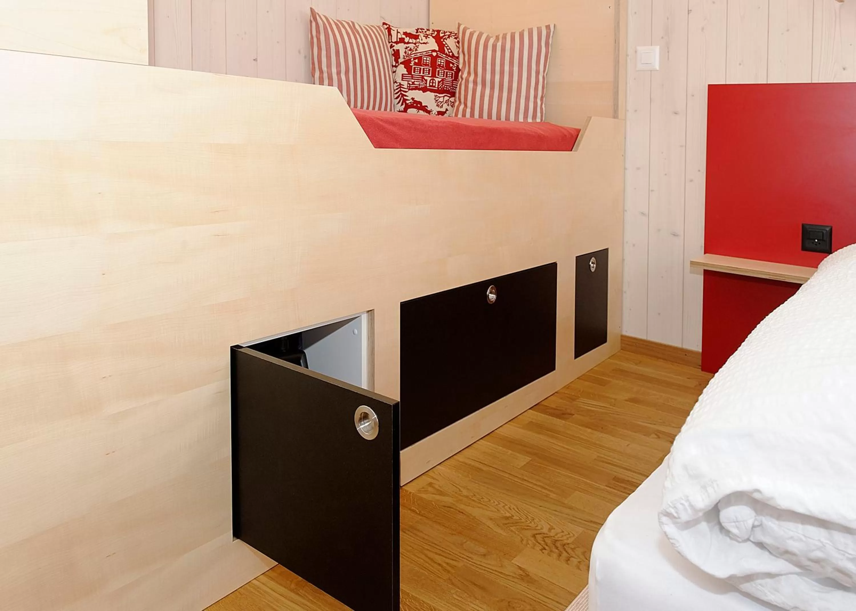 Bed in Alpinhotel Bort