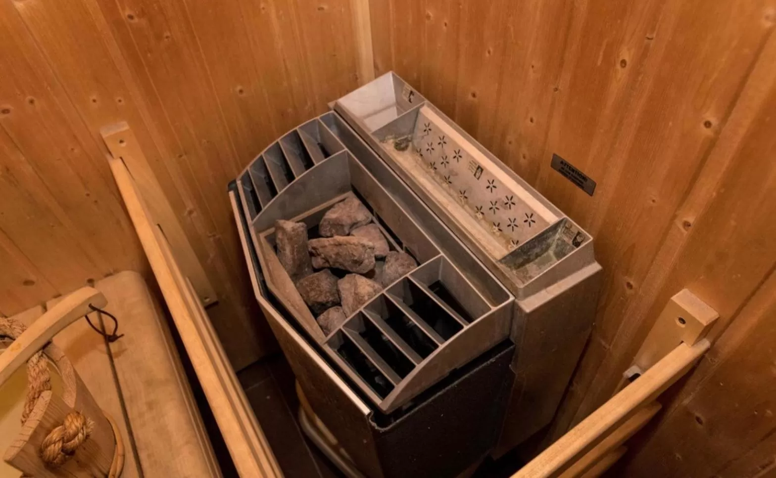 Sauna in Hôtel Le Fabe