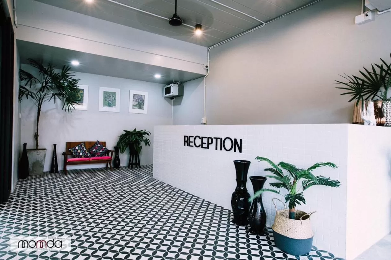 Lobby/Reception in Momda Resort @Ranong