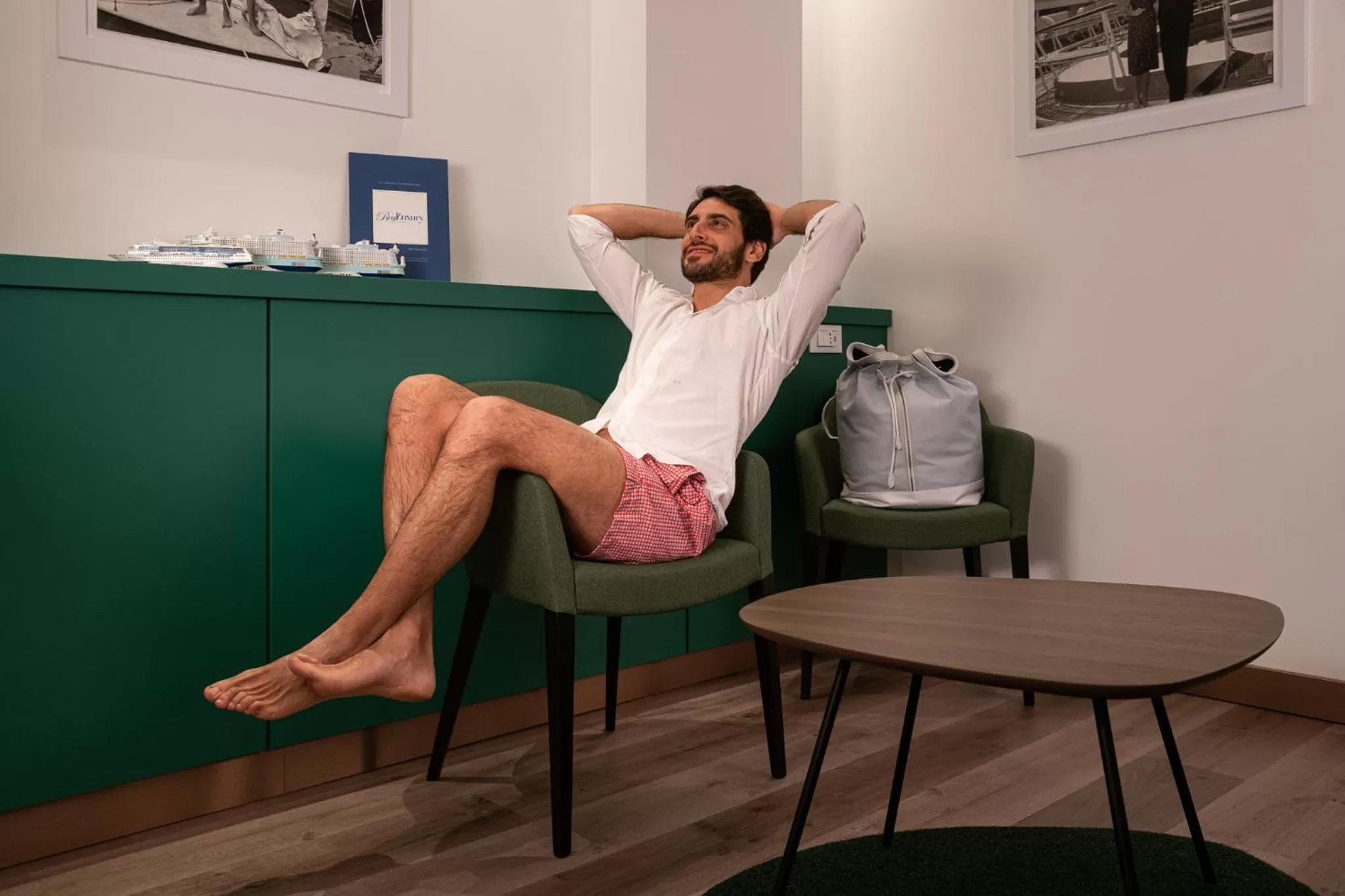 People in Smart Hotel Napoli