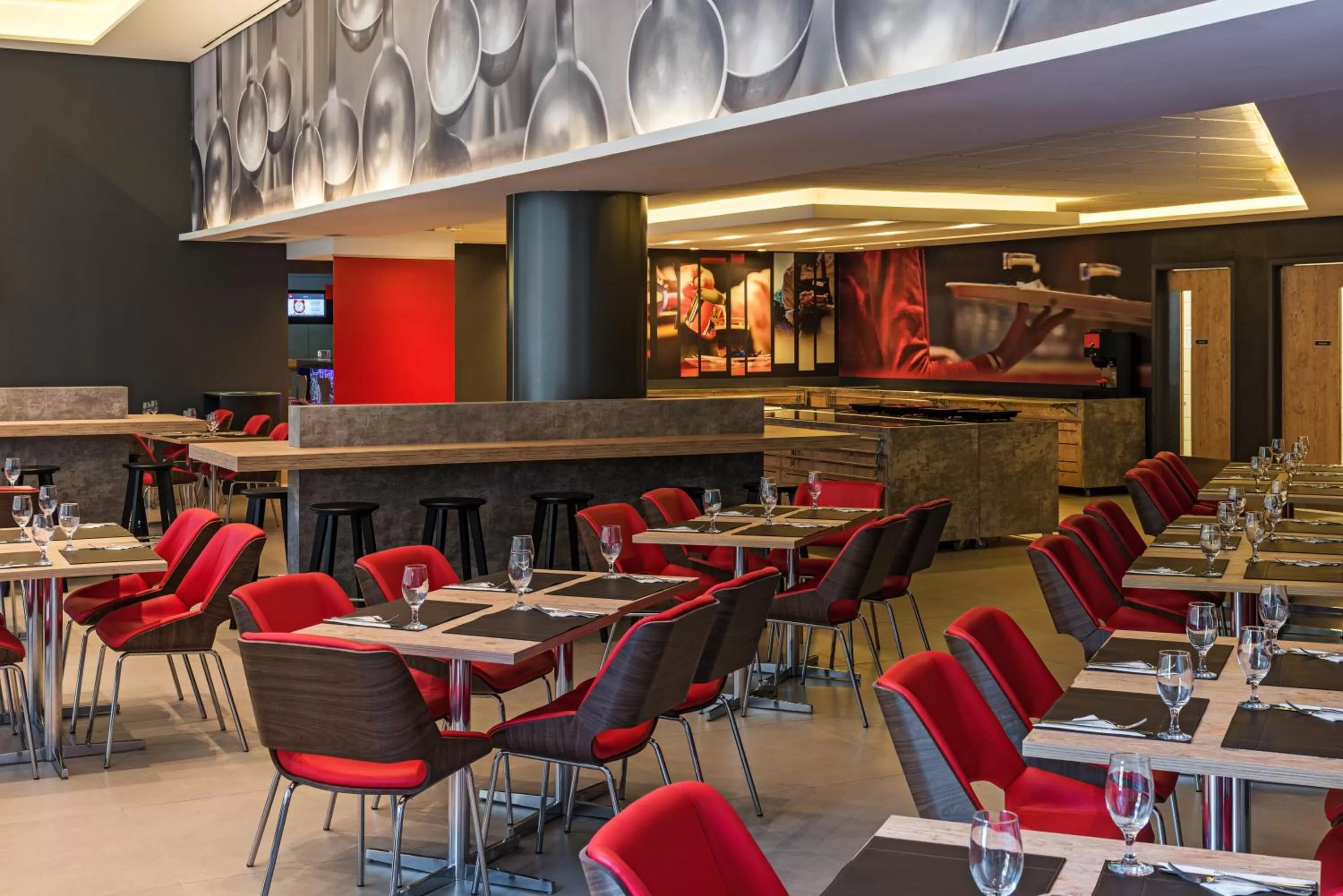 Food close-up in ibis Santos Valongo