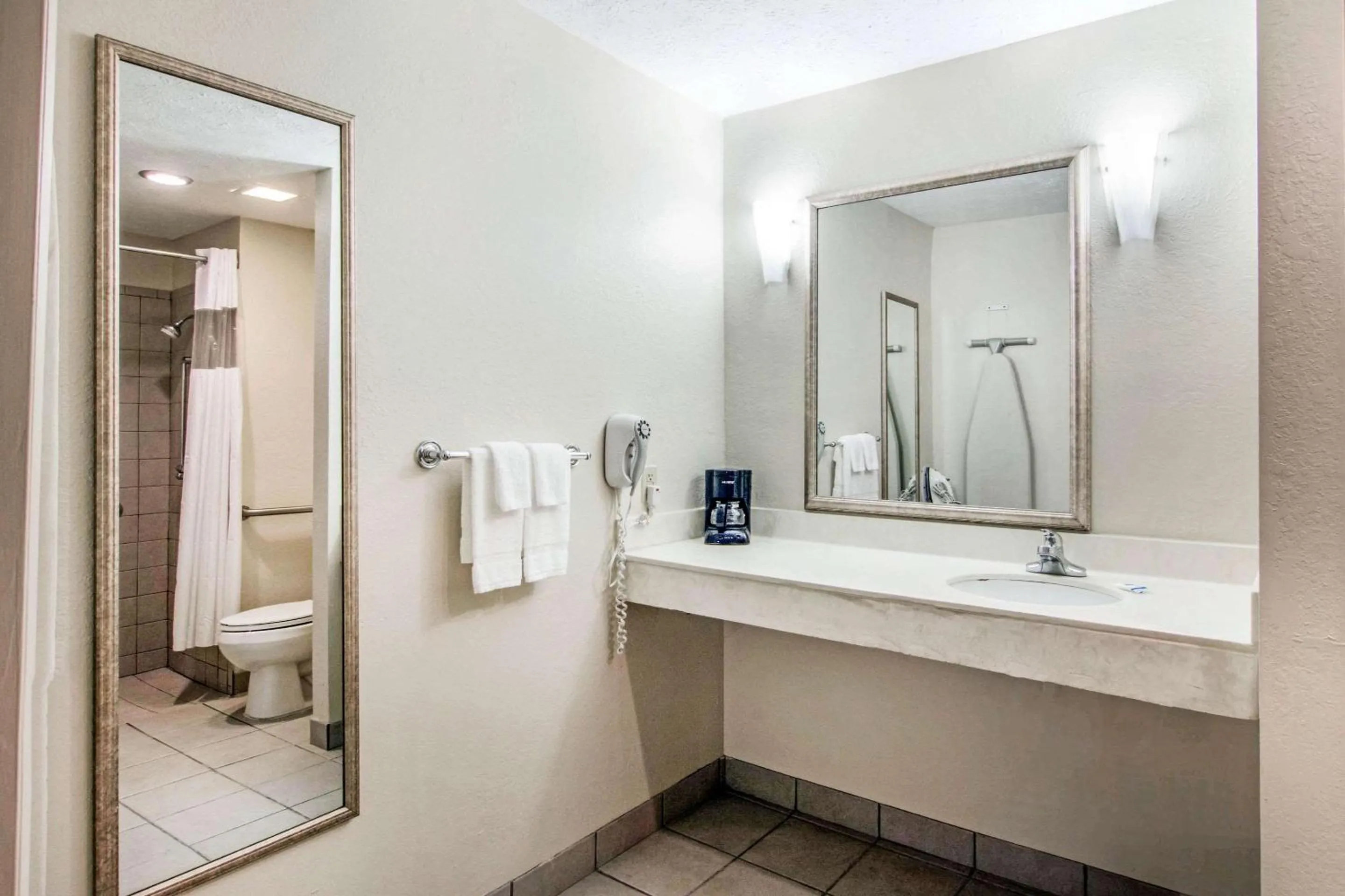 Bathroom in Rodeway Inn La Grange East