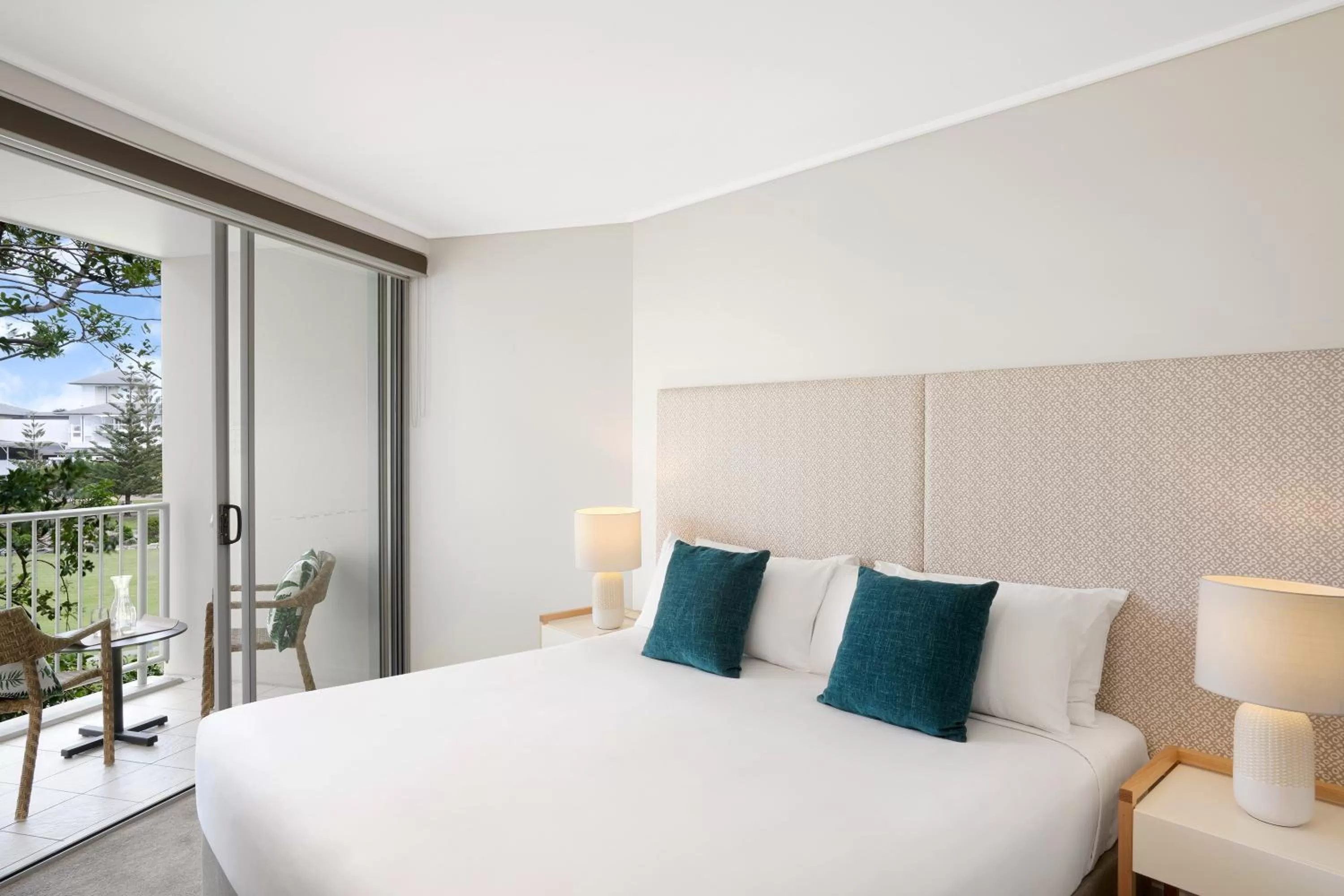 Bed in Peppers Salt Resort & Spa