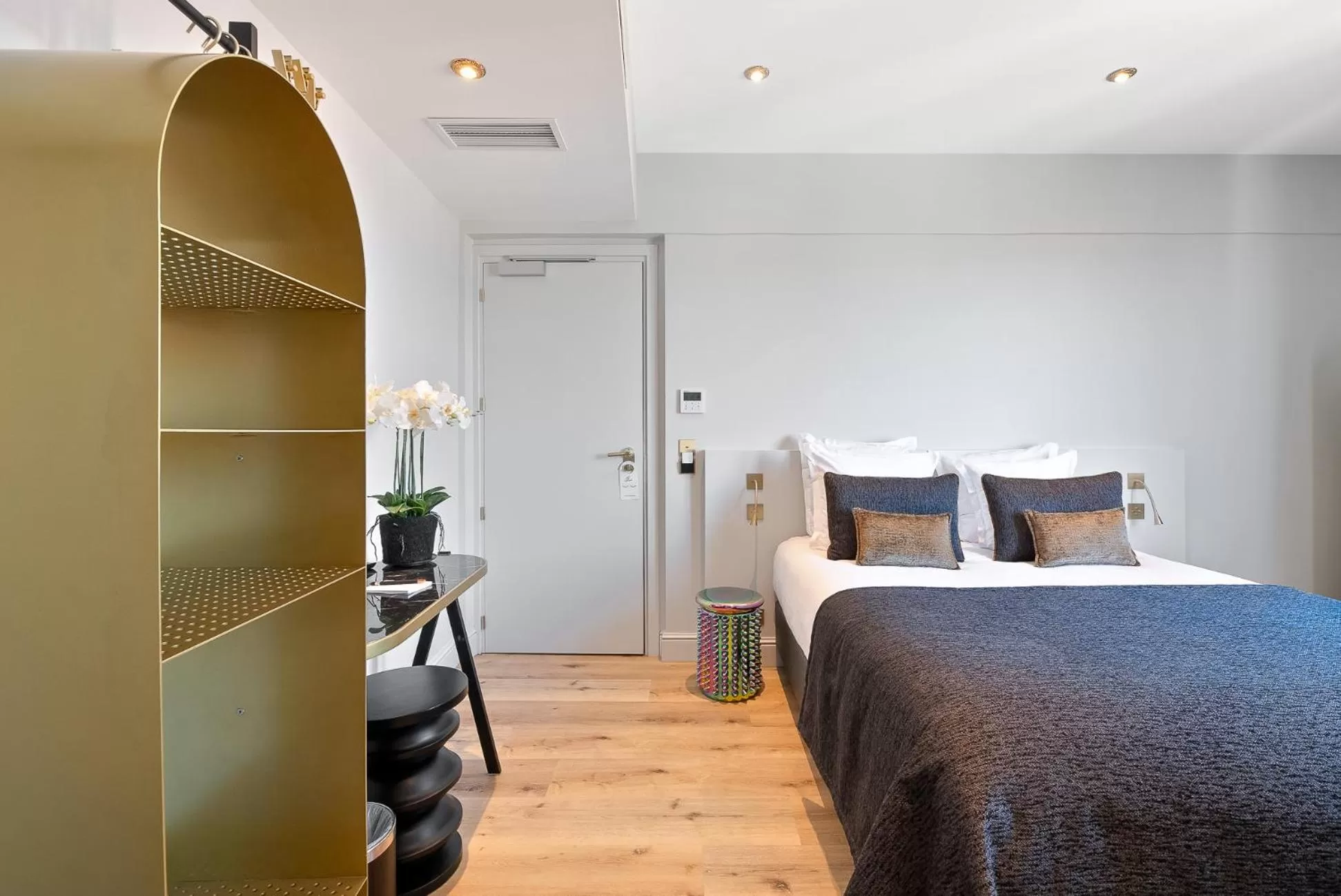 Bedroom, Bed in Hotel San Carlu Citadelle Ajaccio