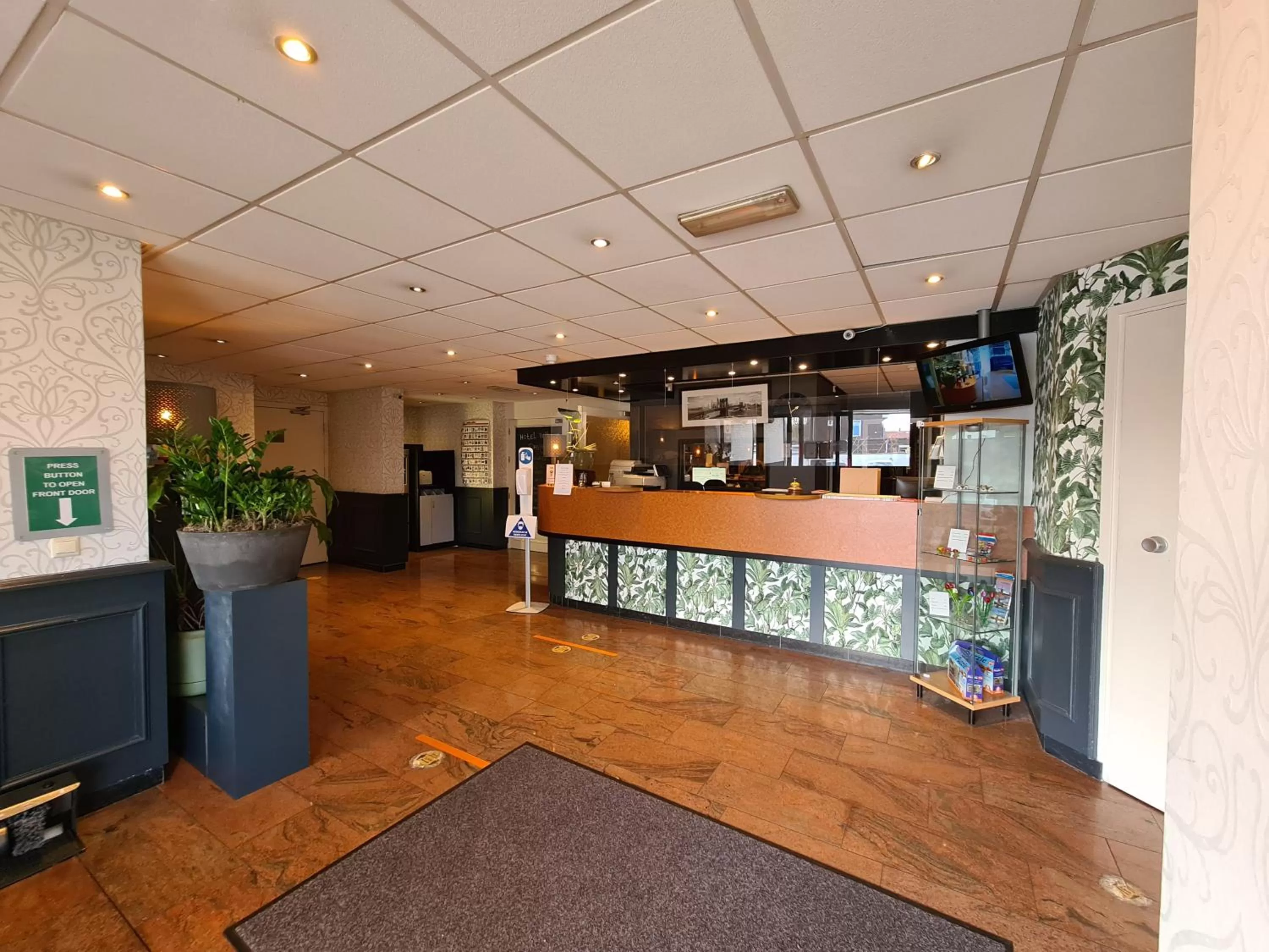 Lobby or reception in Amsterdam Hotel Uithoorn
