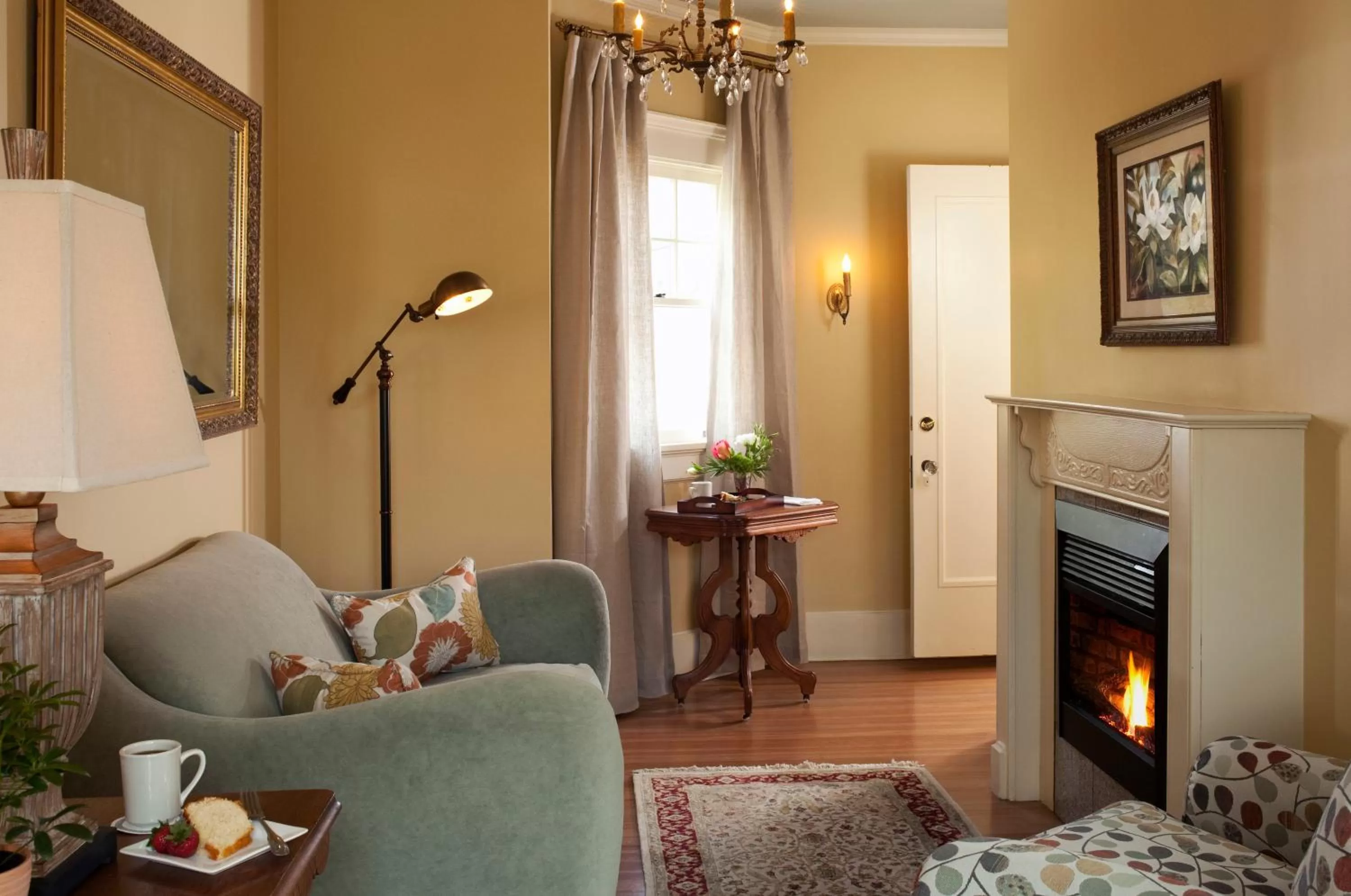 Seating area in Fairview Inn