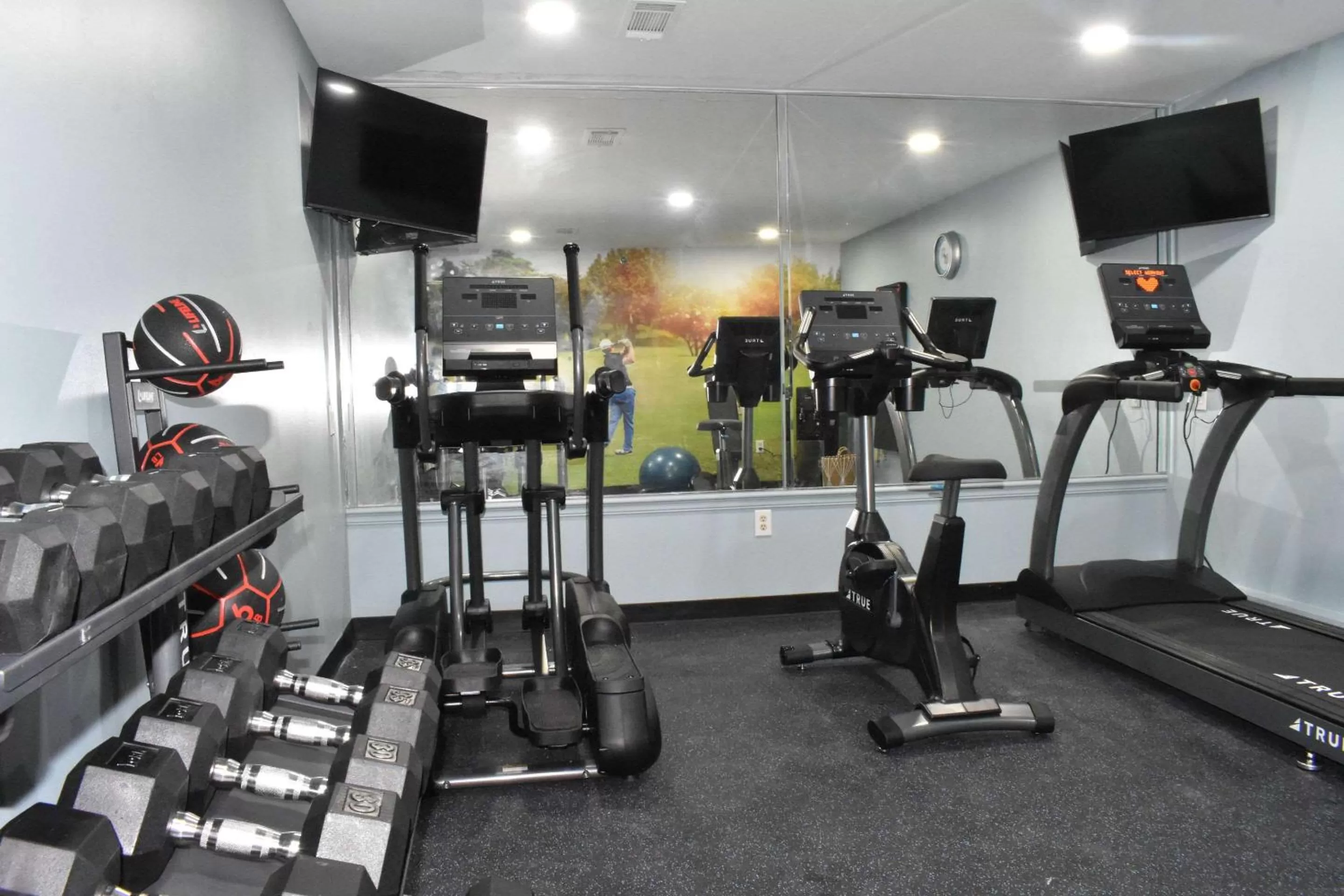 Fitness centre/facilities in Clarion Pointe Vidalia - Lyons West