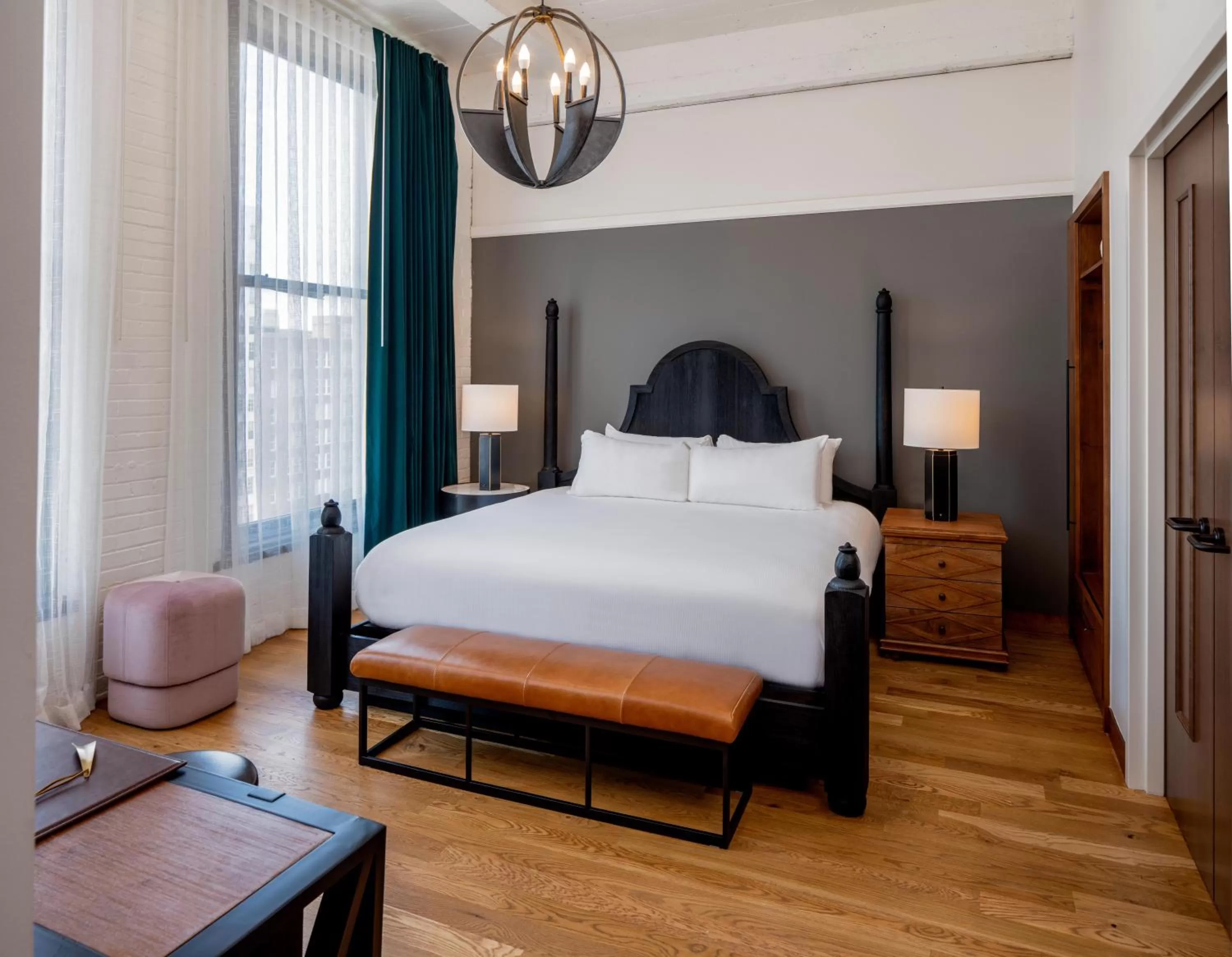 Bedroom in The Last Hotel