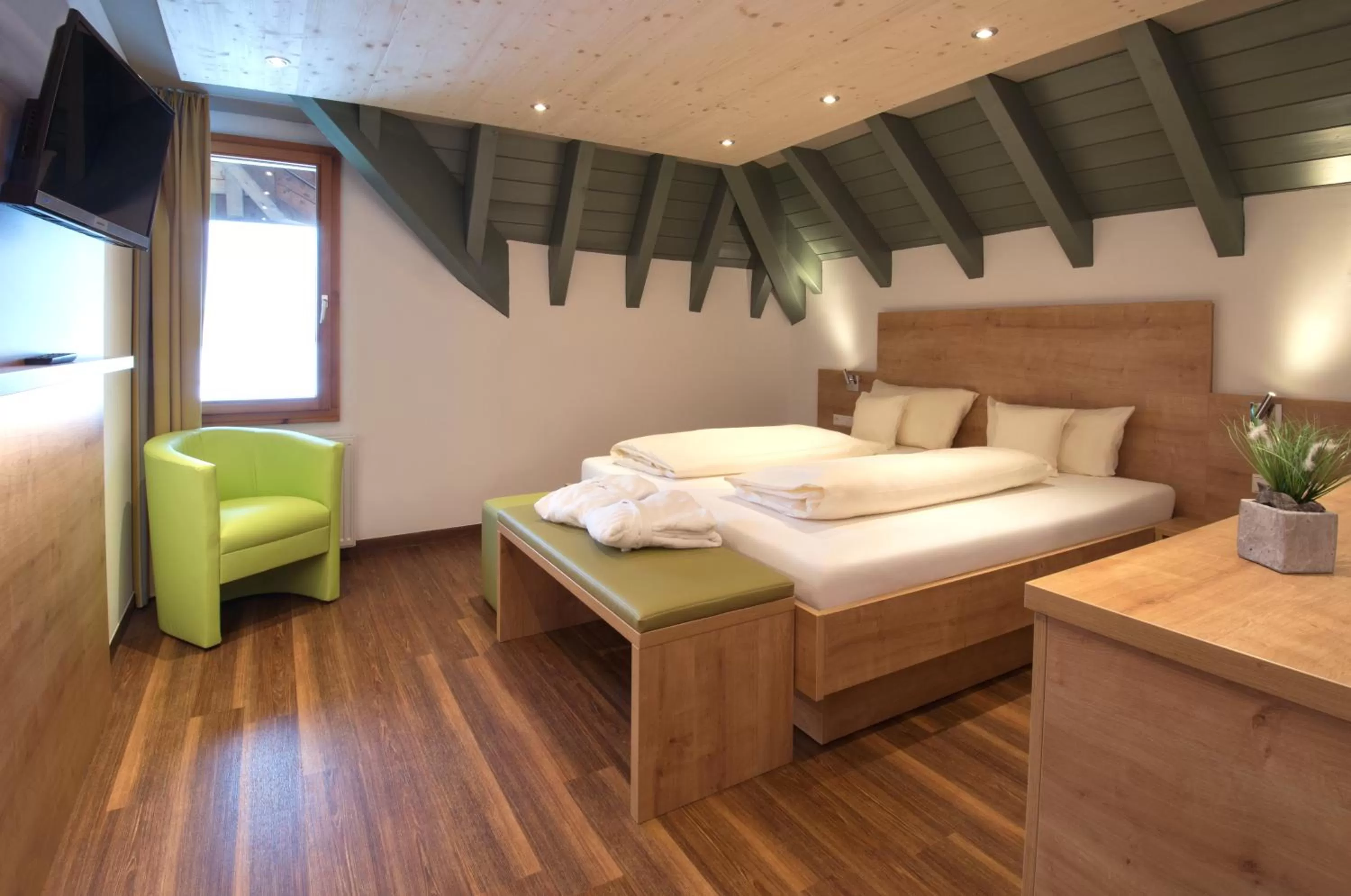 Bed in Wellnesshotel Sonnenhof & Sonnhalde