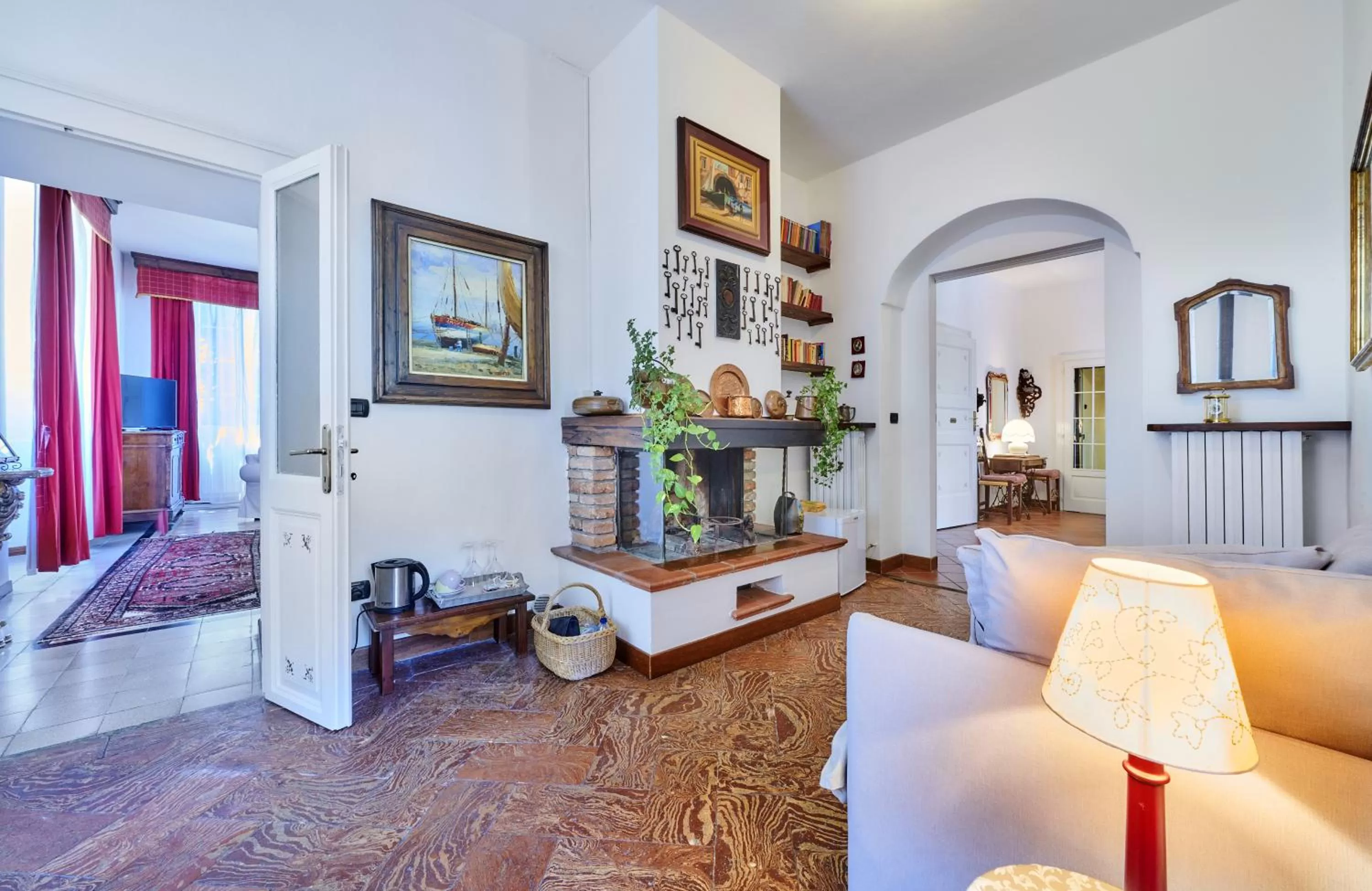 Living room in Villa Annamaria B&B