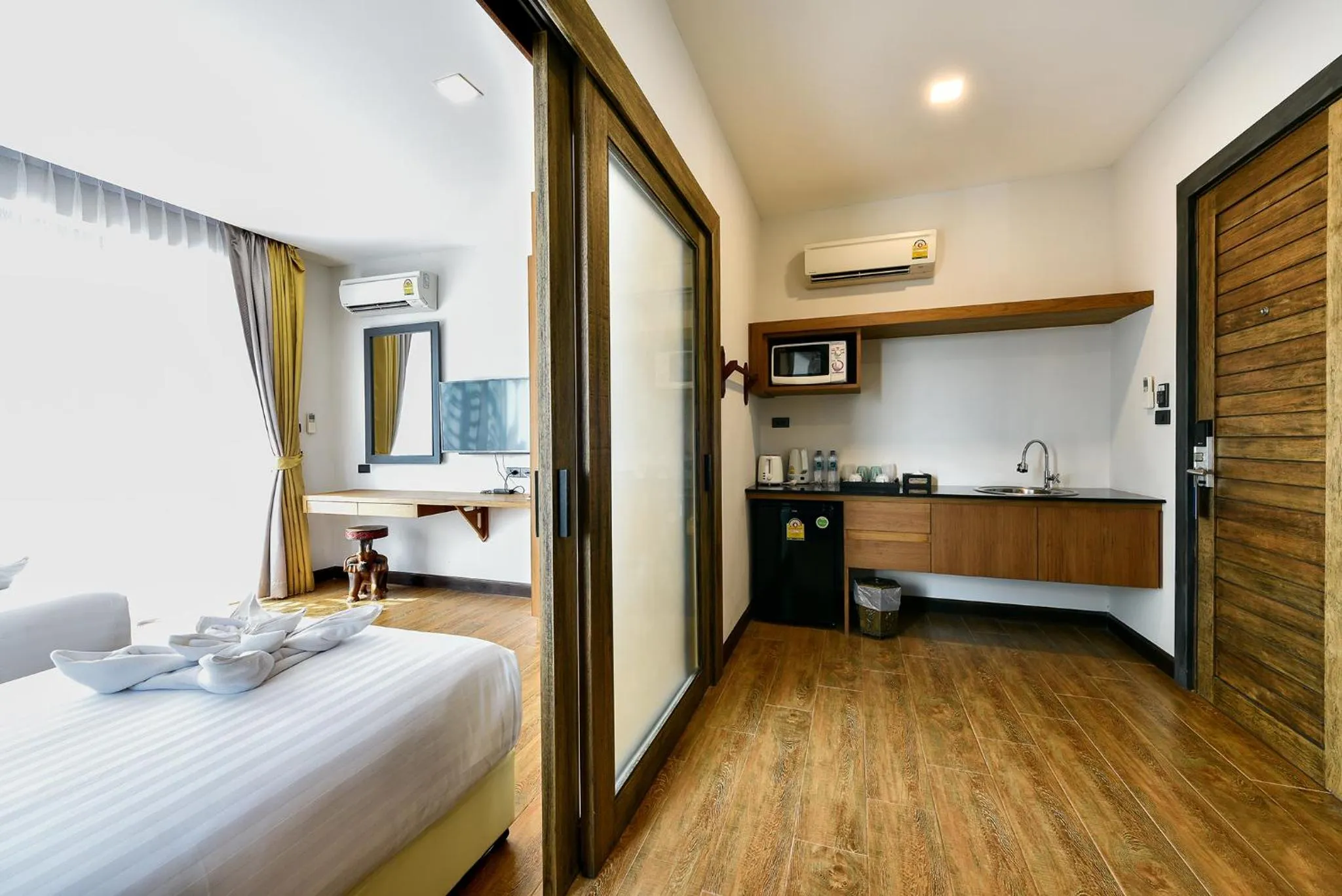 Bed in Casa Bella Phuket