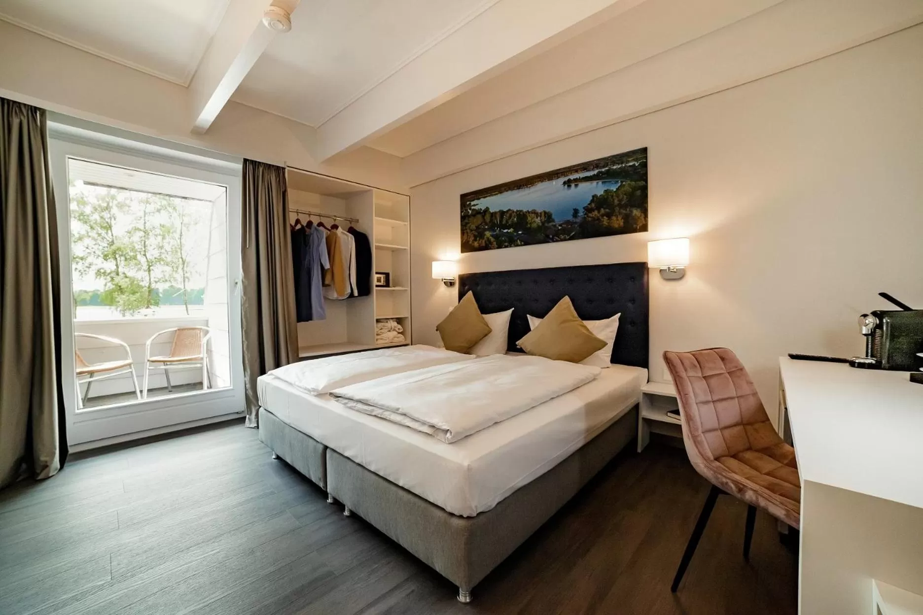 Bed in Seehotel am Tankumsee