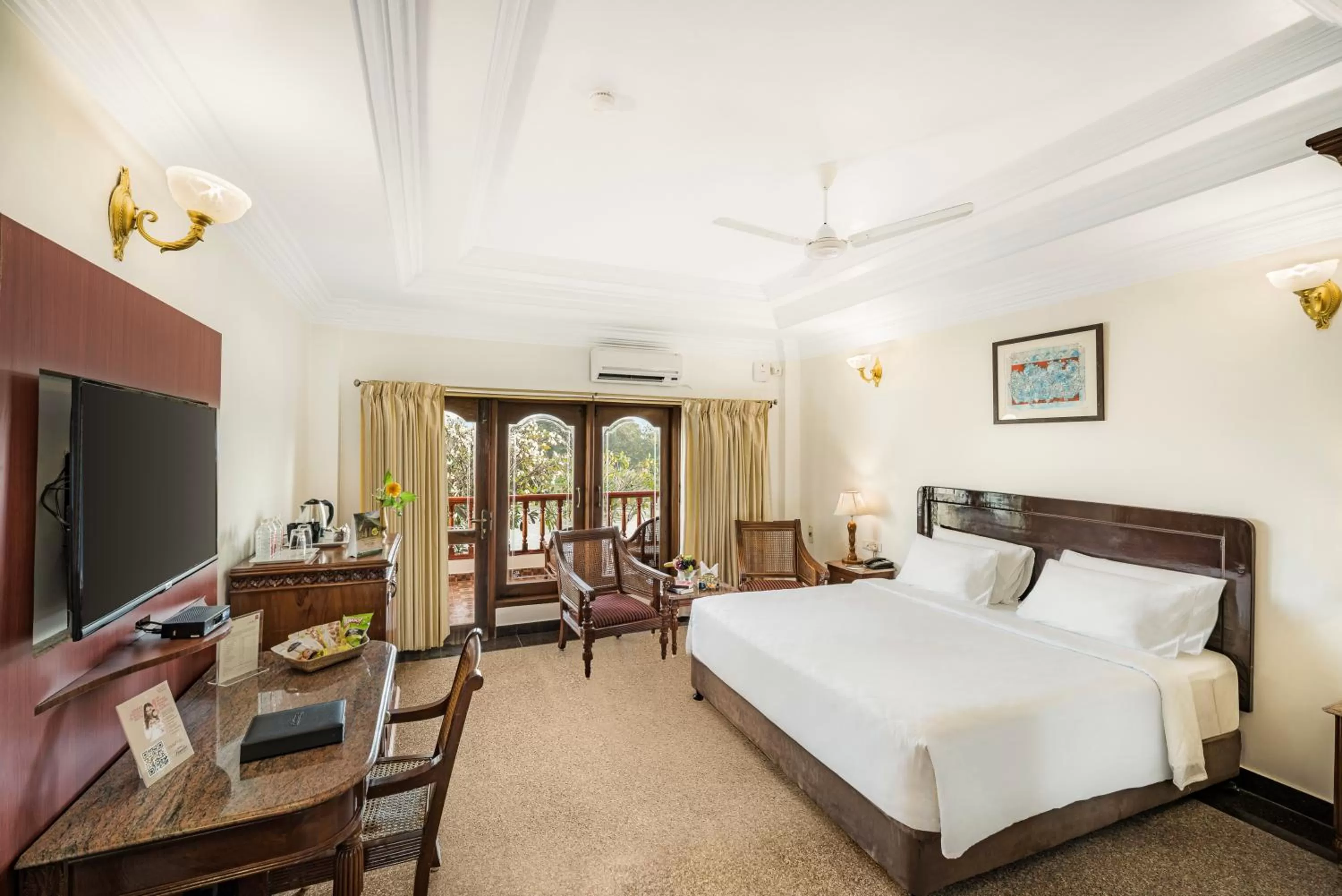 Bedroom in GReaT Trails Riverview Thanjavur By GRT Hotels