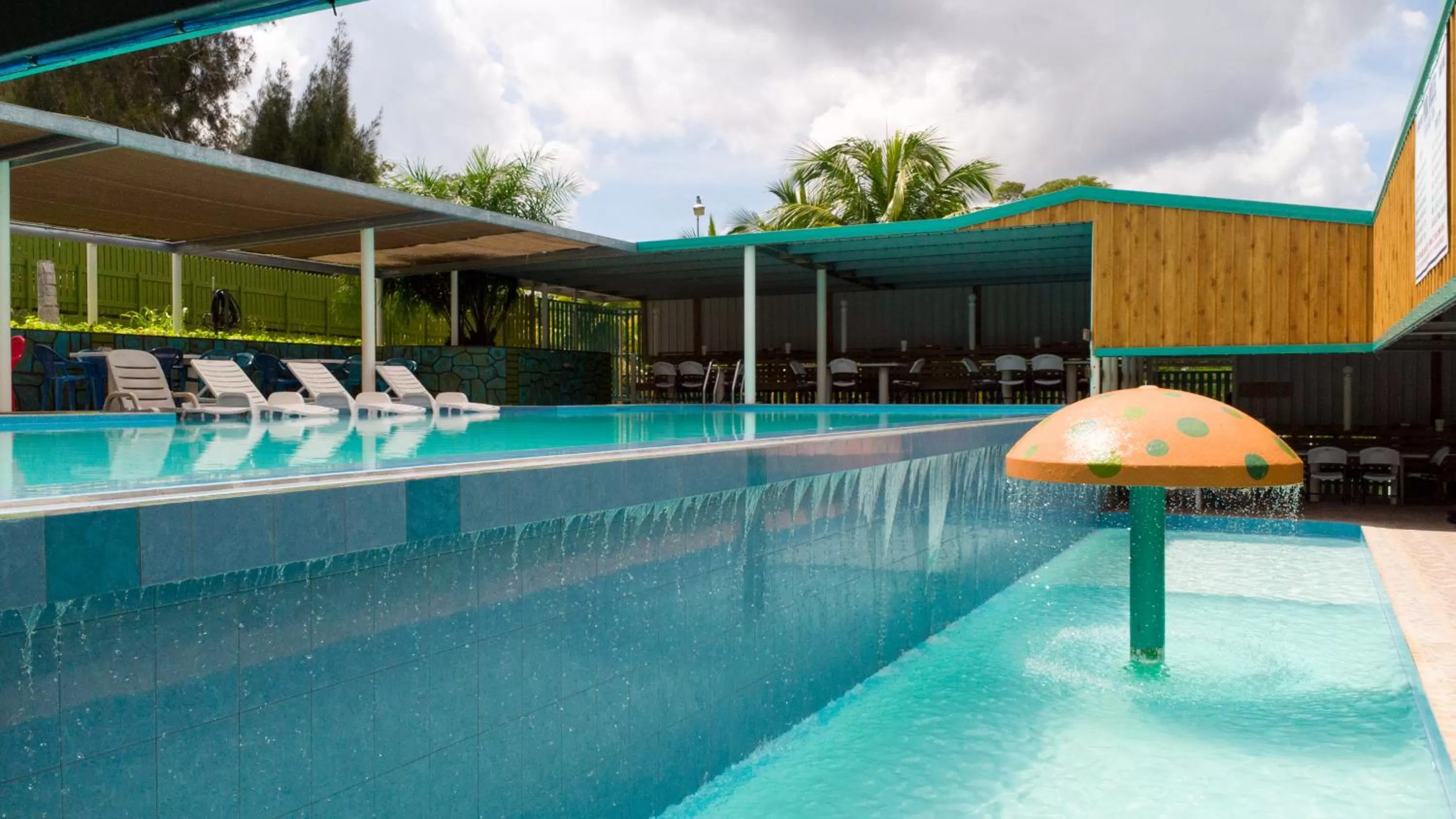 Swimming pool in Rumors Resort Hotel