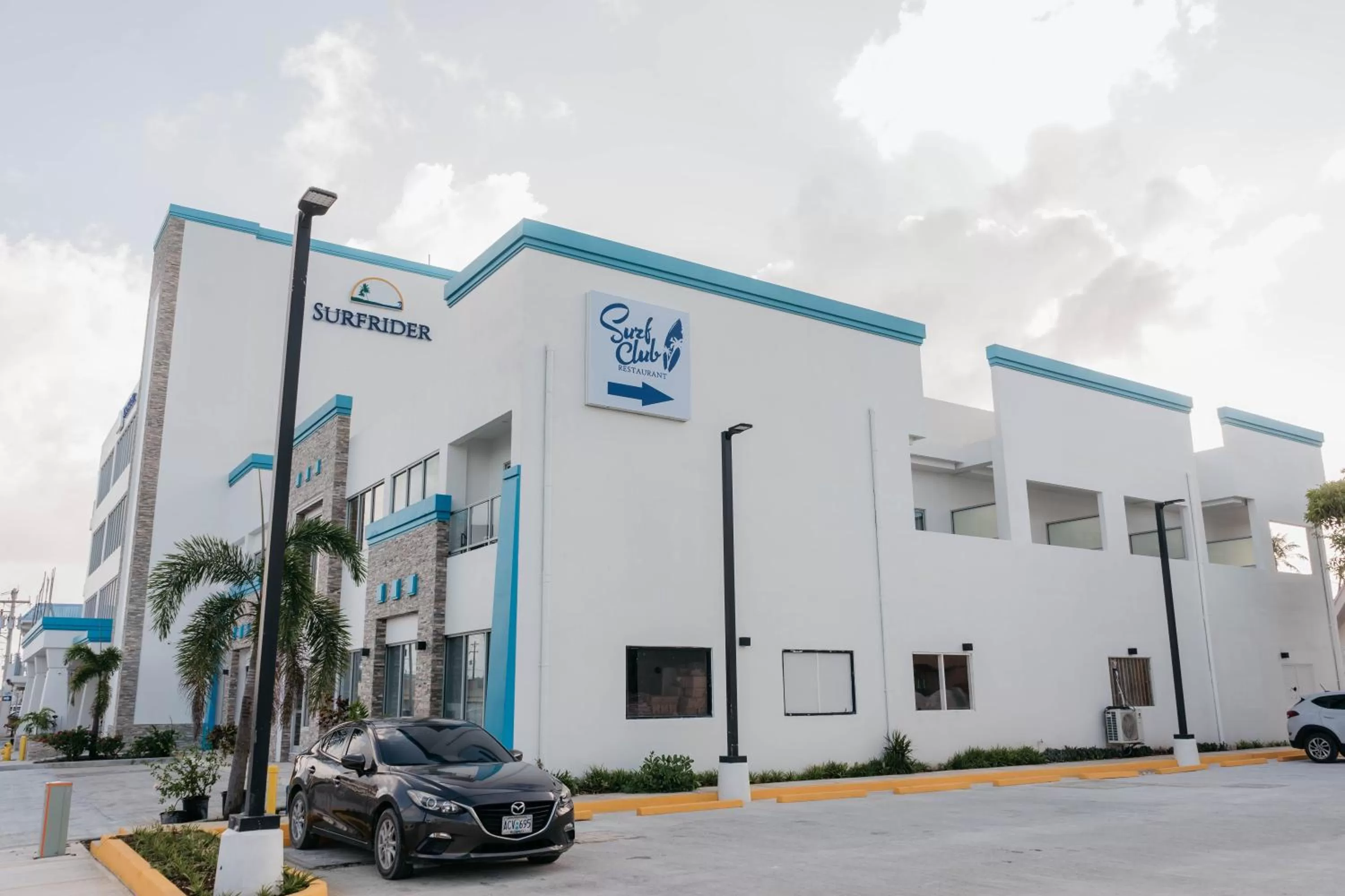 Property logo or sign in Surfrider Resort Hotel