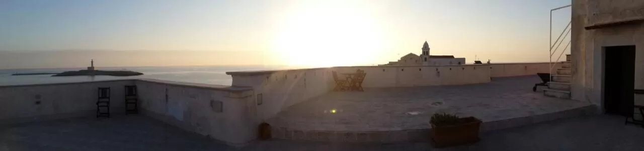 Patio in Rocca Sul Mare Hotel