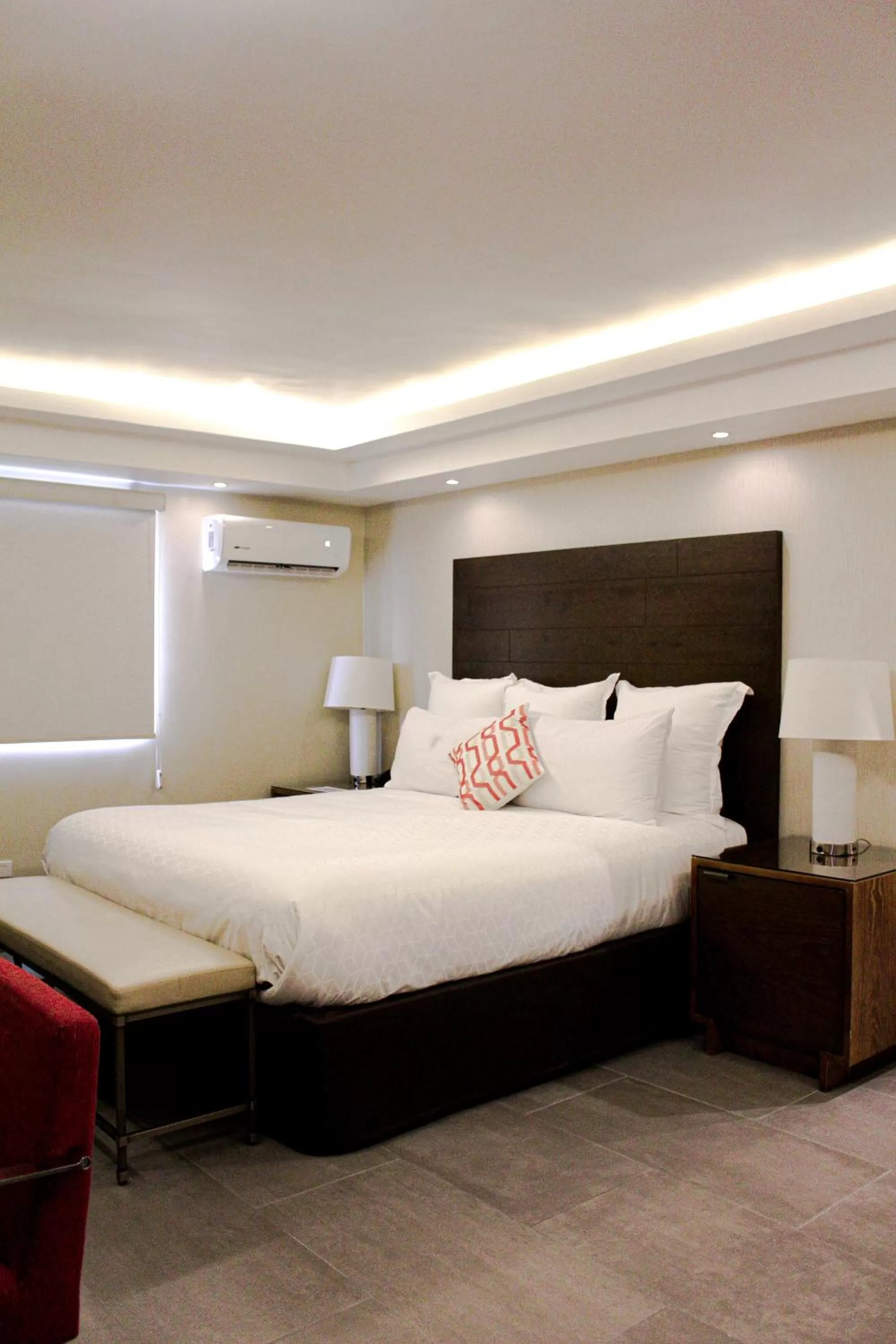 Bedroom, Bed in Del Mar Inn Rosarito