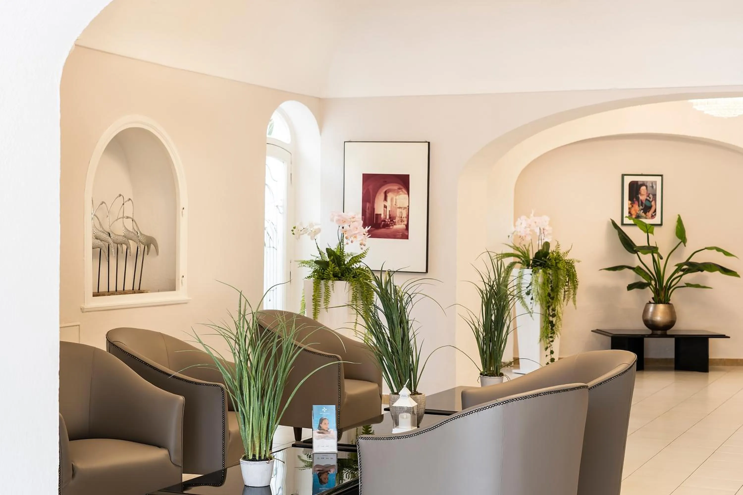 Lobby or reception in Hotel Terme Park Imperial