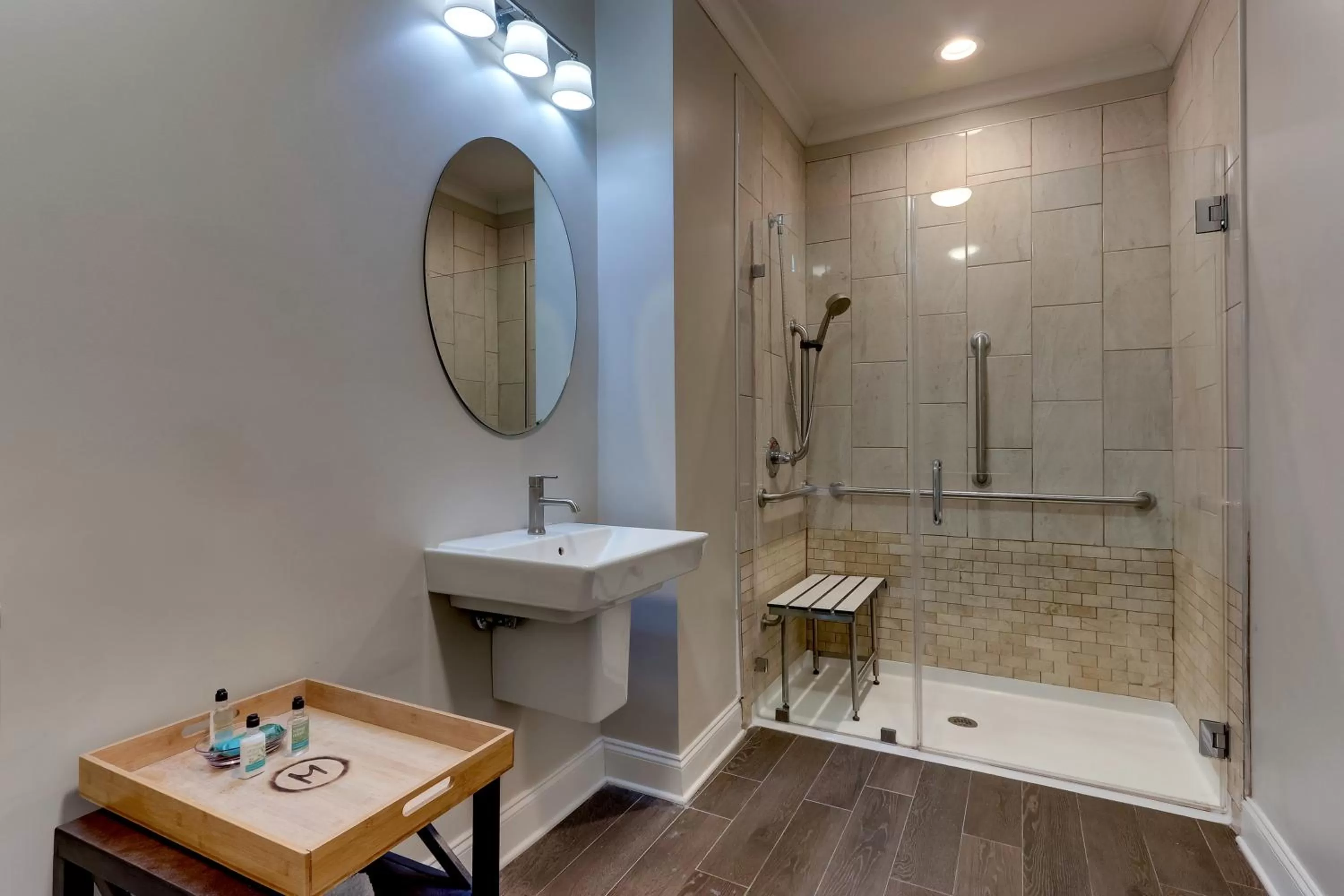 Bathroom in The Mantissa Hotel