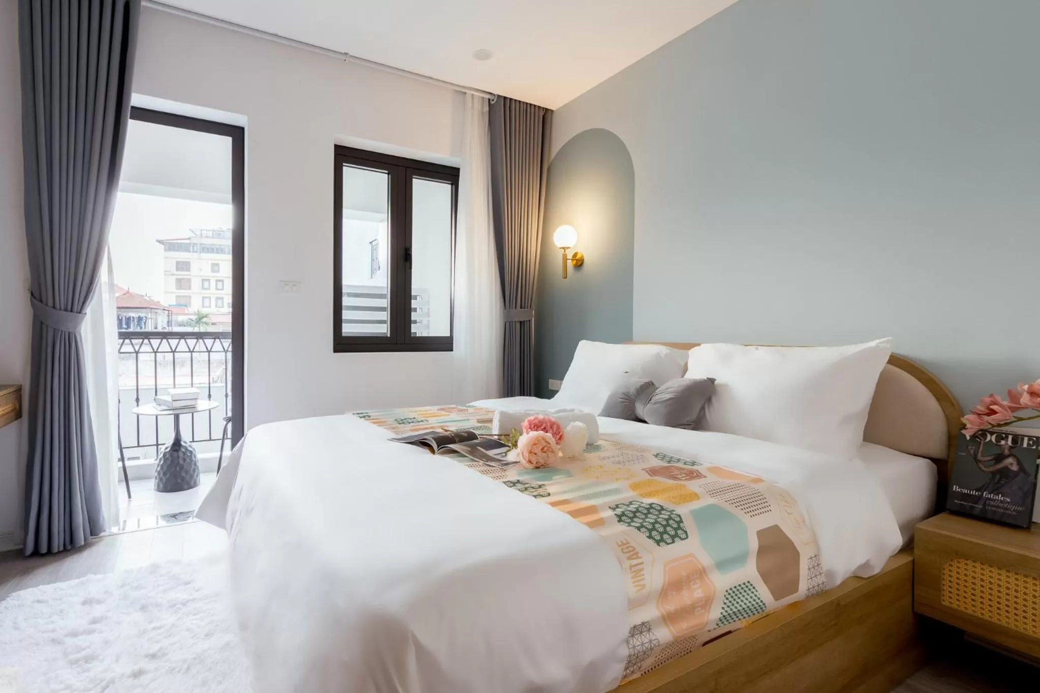 Bedroom, Bed in Crescendo Boutique Studio