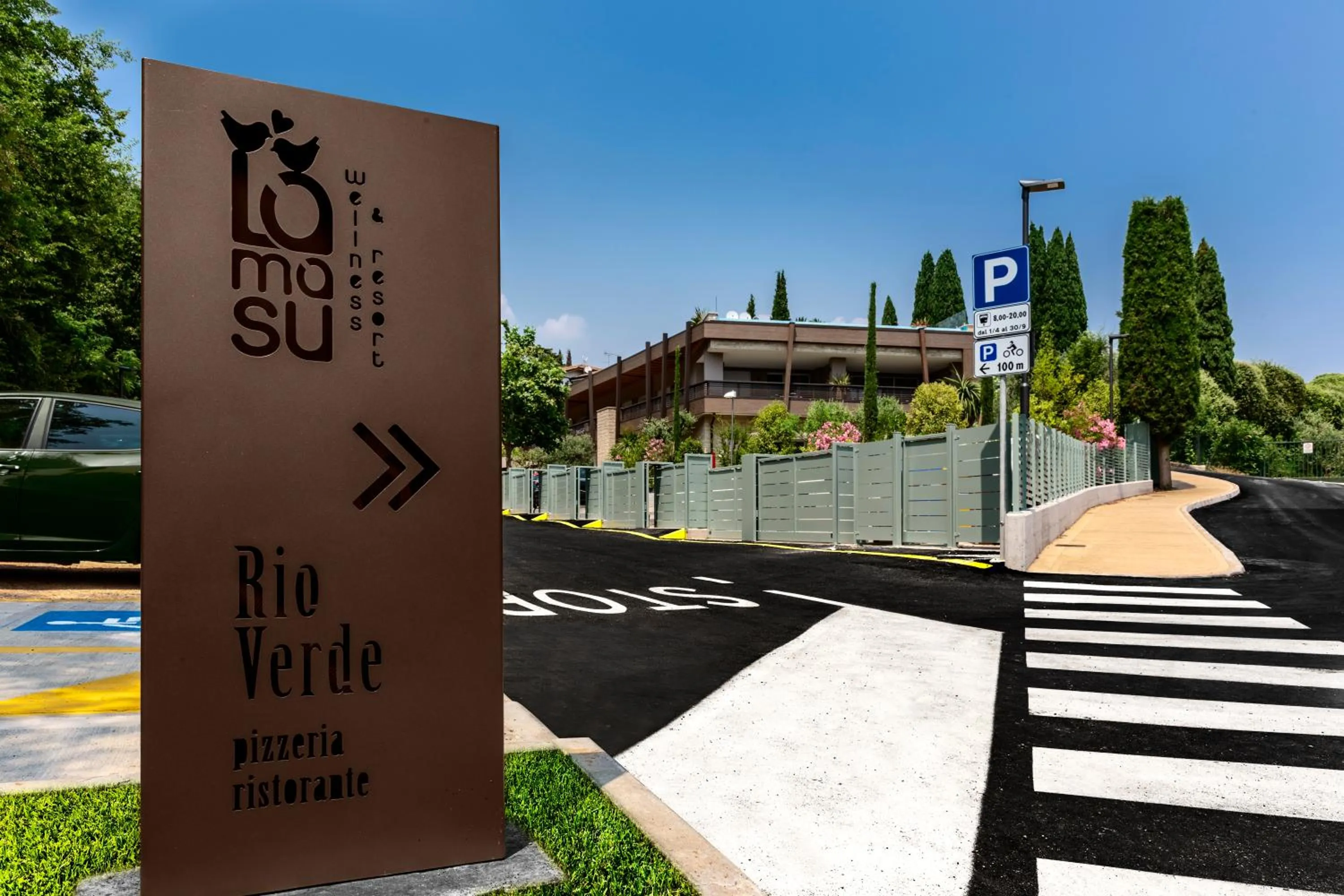 Parking in Lamasu RioVerde - Lago di Garda