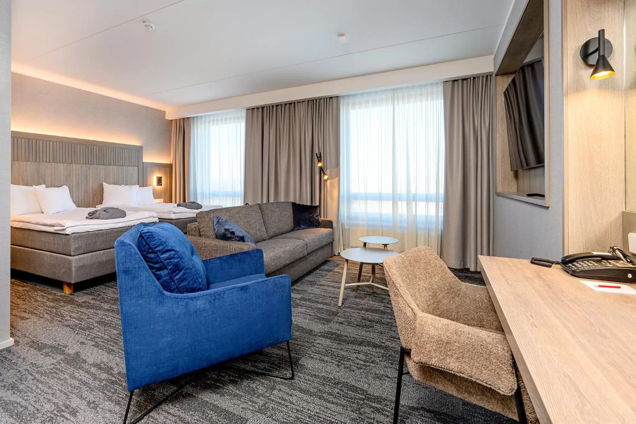 Photo of the whole room, Bed in Dorpat Hotel