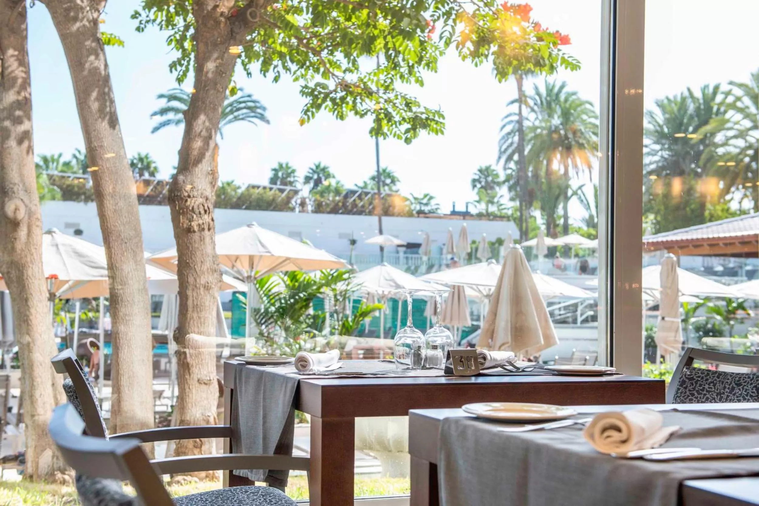 Restaurant/places to eat in Spring Hotel Vulcano