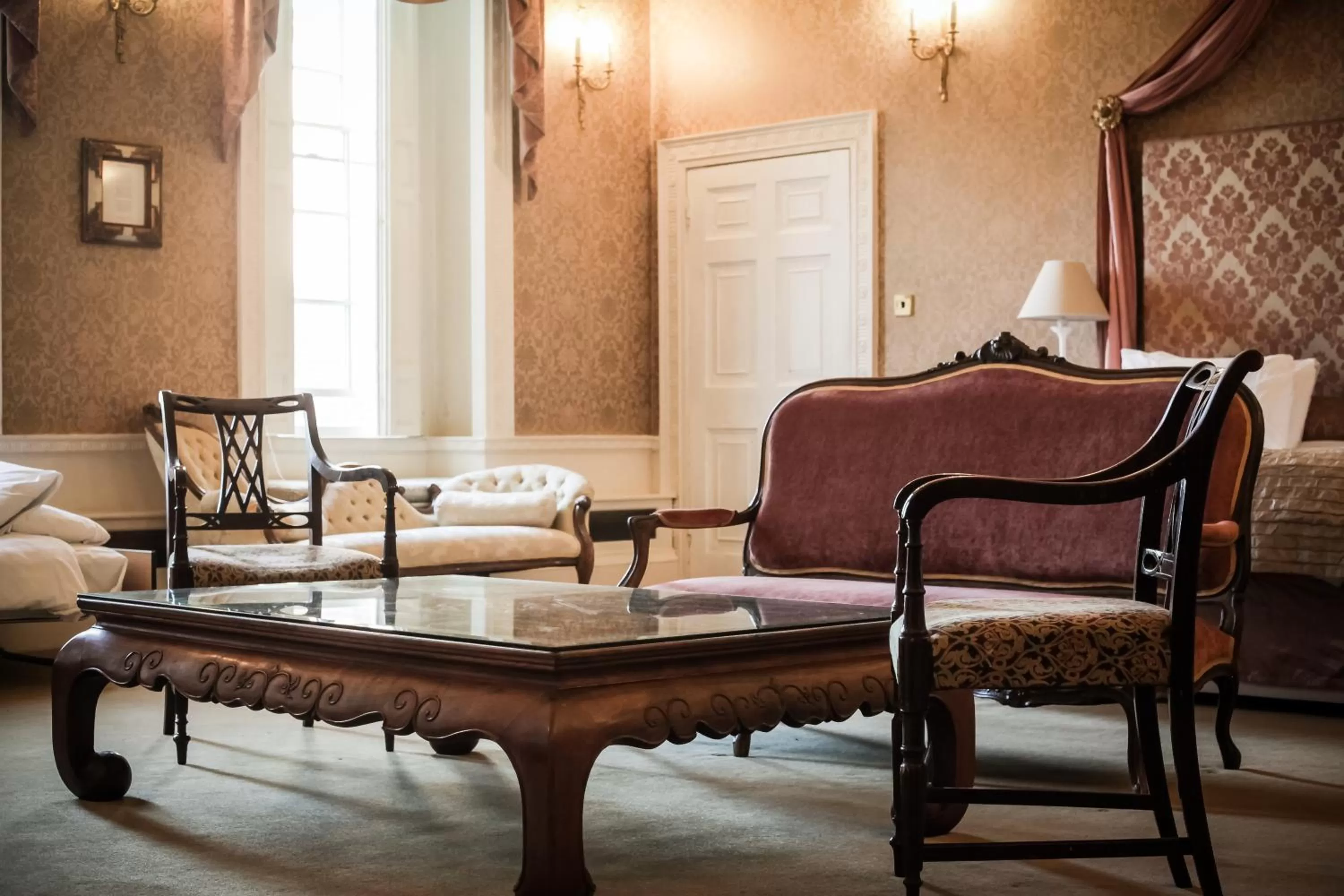 Seating area in Colwick Hall Hotel