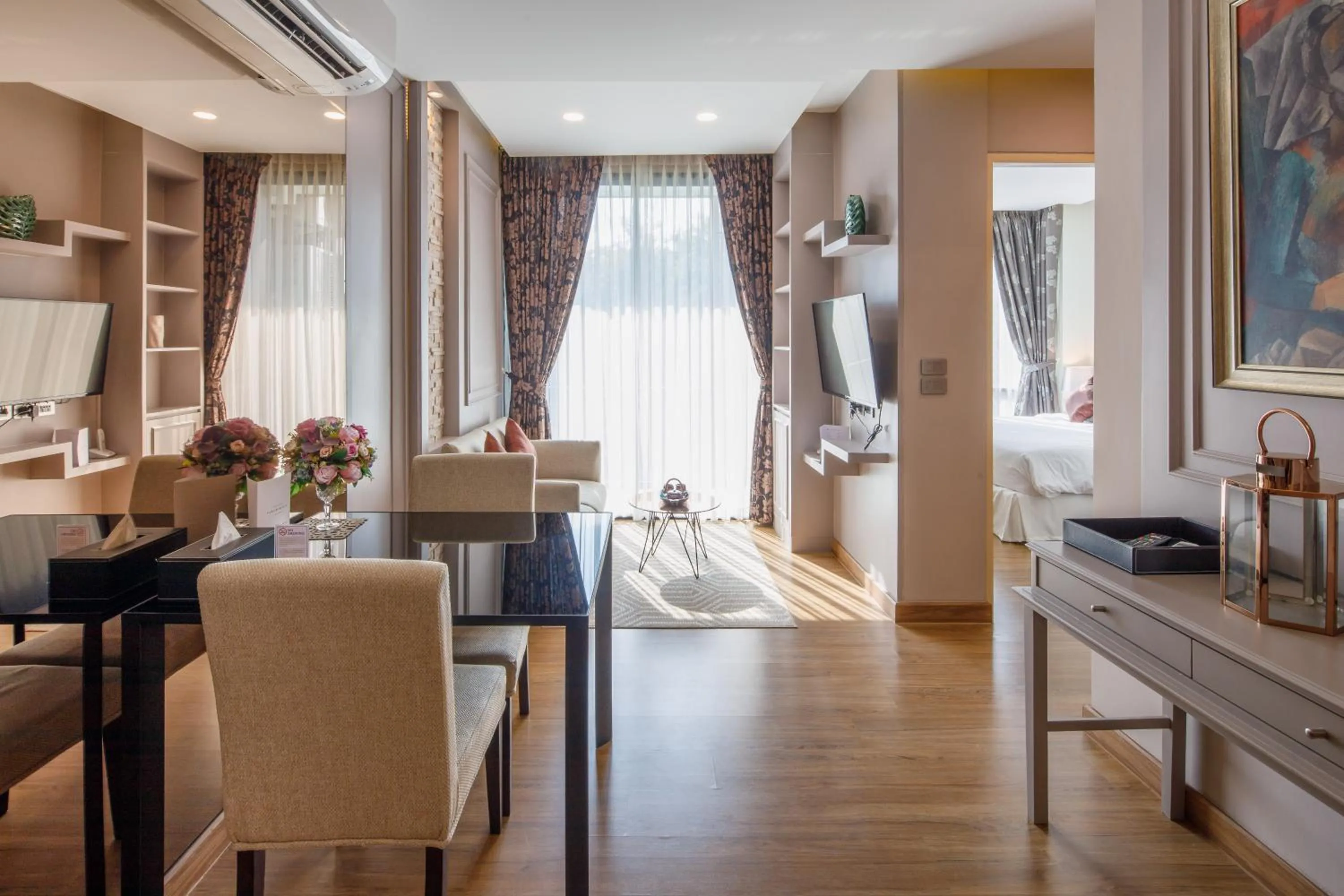 Living room in Parc Borough City Resort