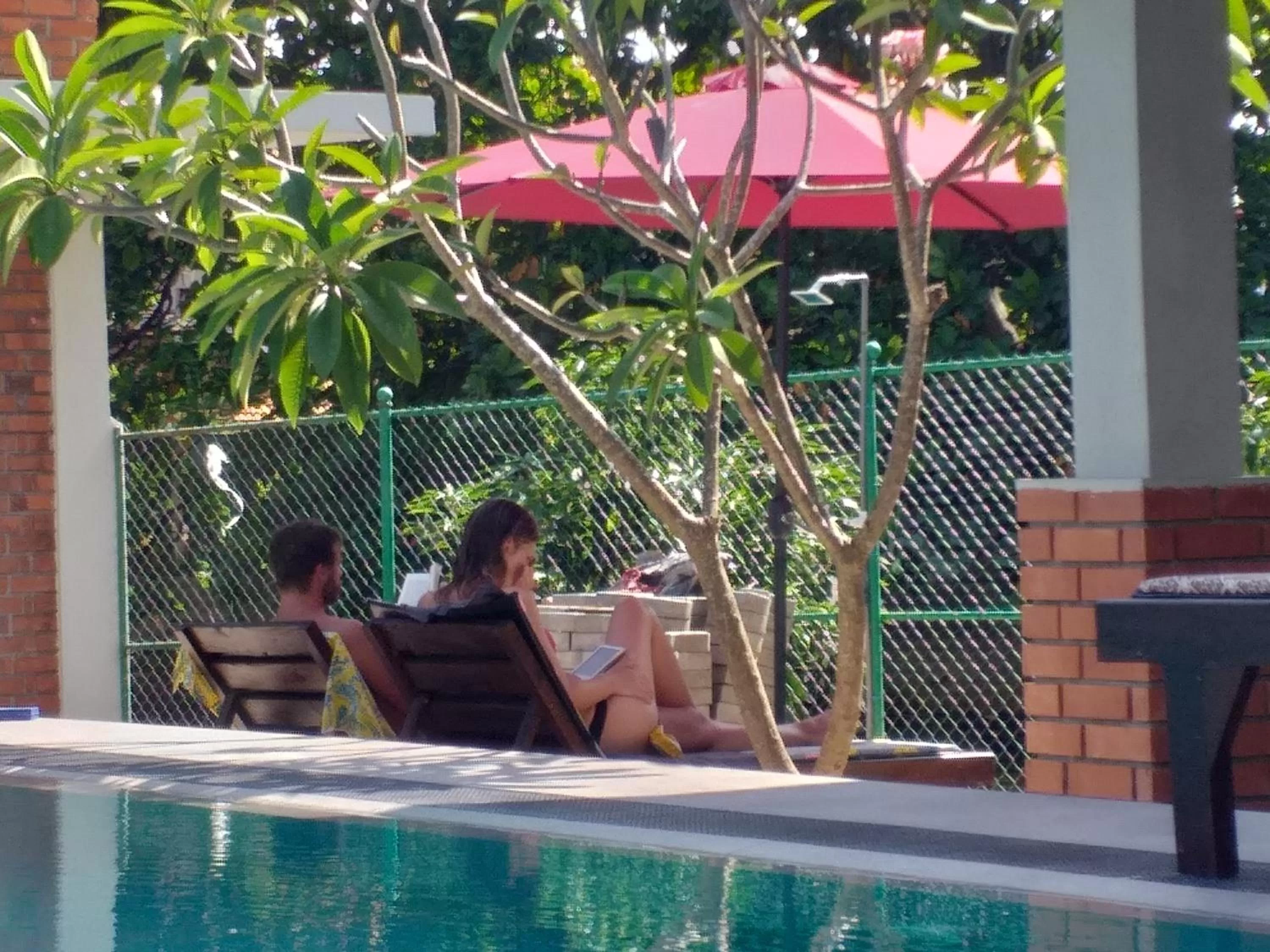 People, Swimming Pool in Green Wood Villa Negombo