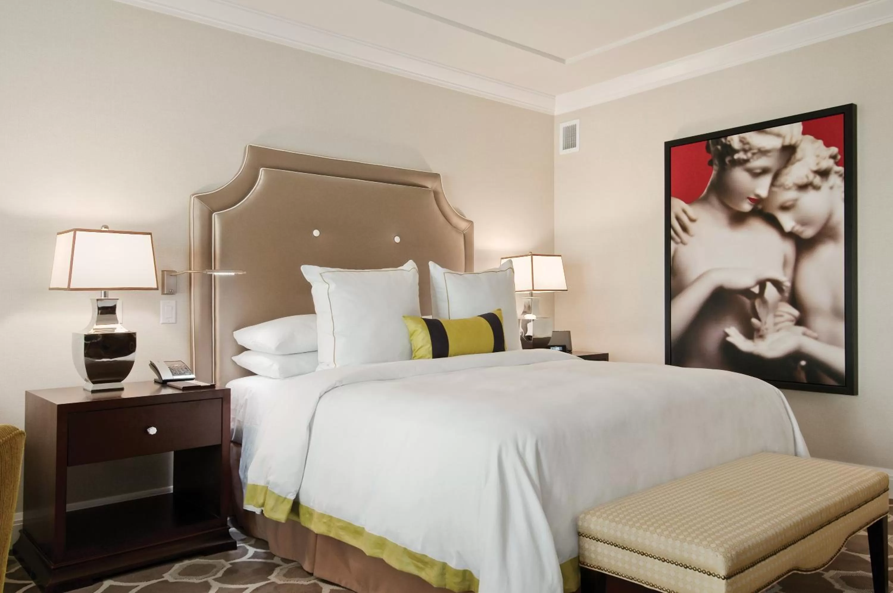 Bed in Caesars Palace Hotel & Casino