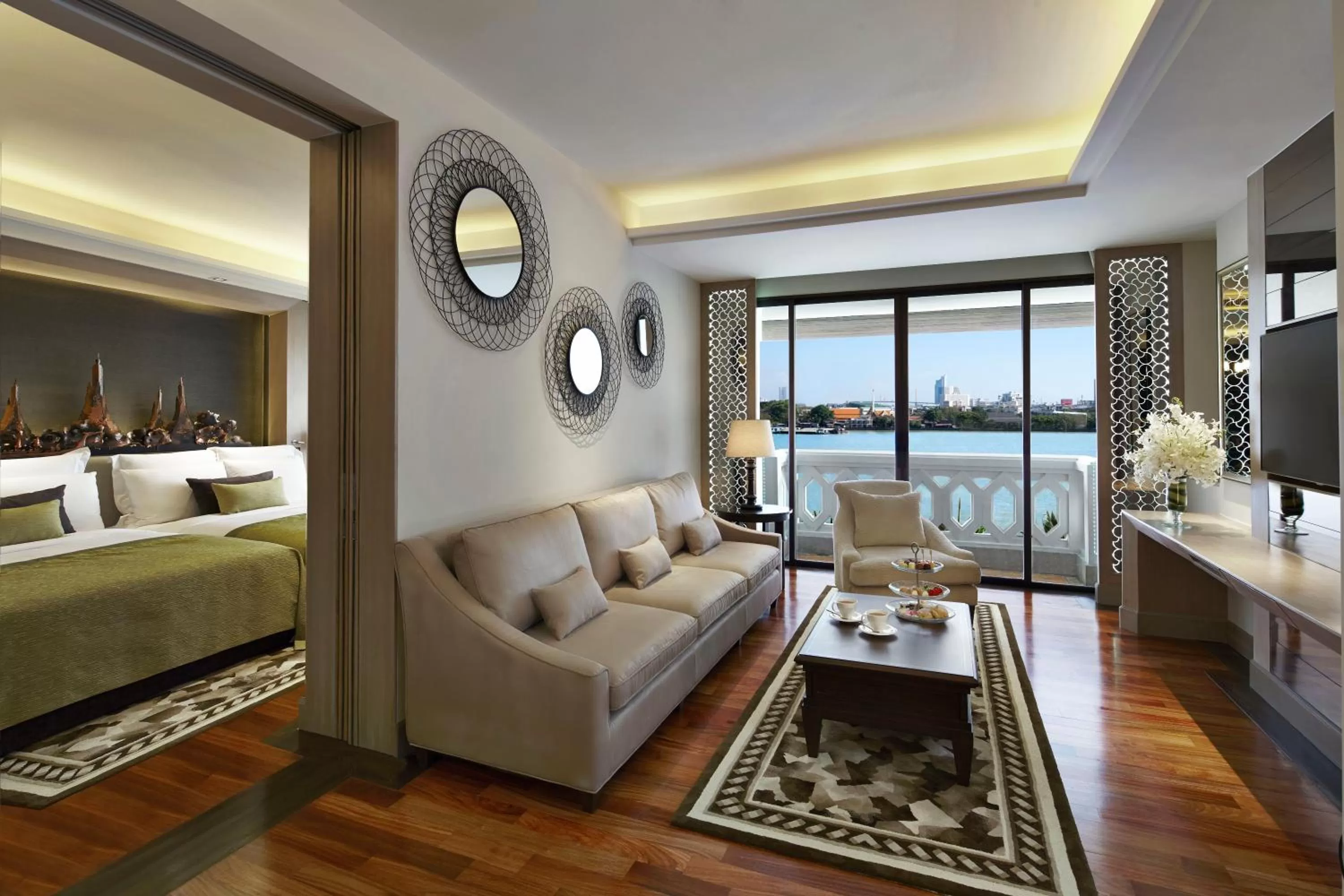 Day, Bed in Anantara Riverside Bangkok Resort