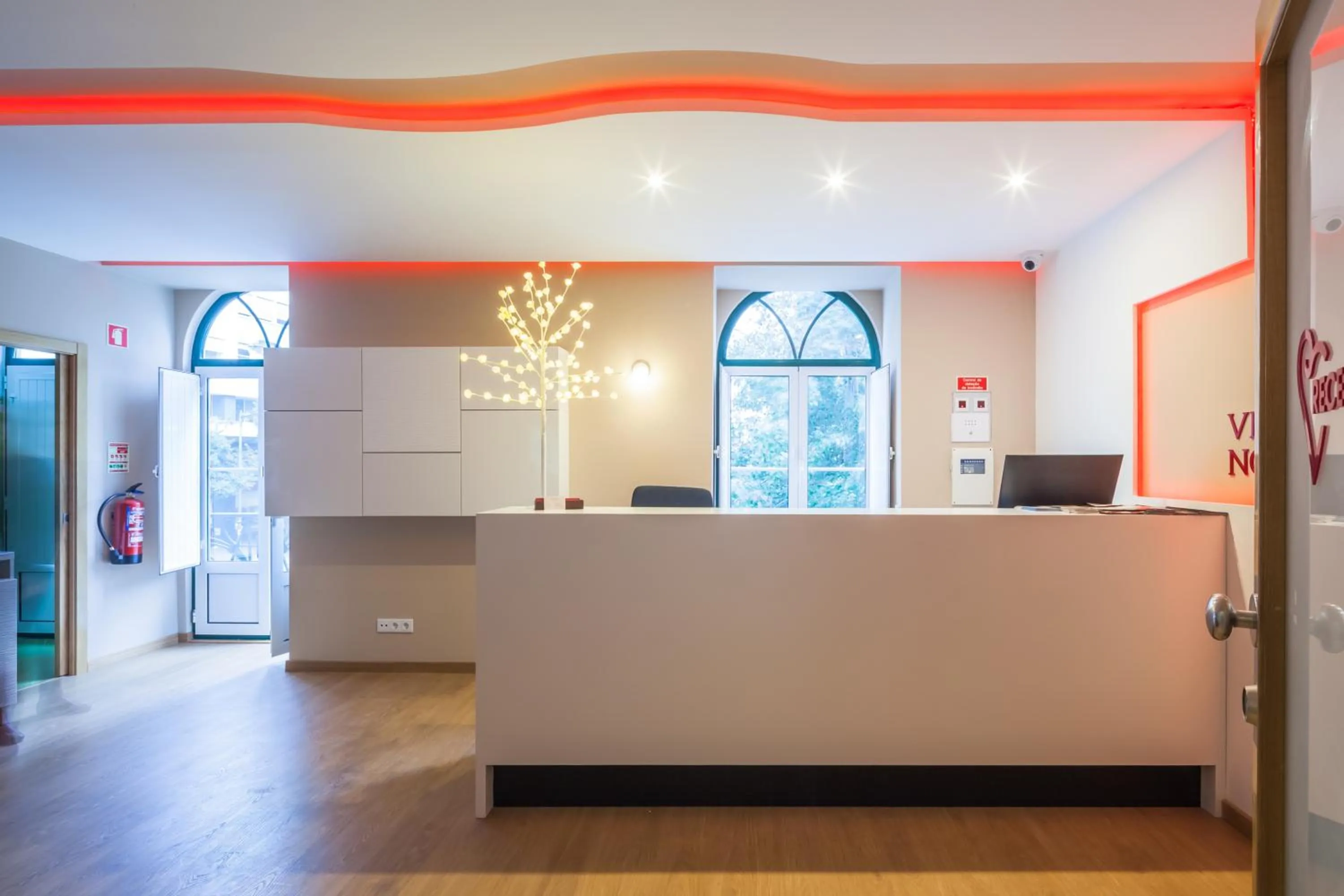 Lobby or reception in Vila Nova Guesthouse