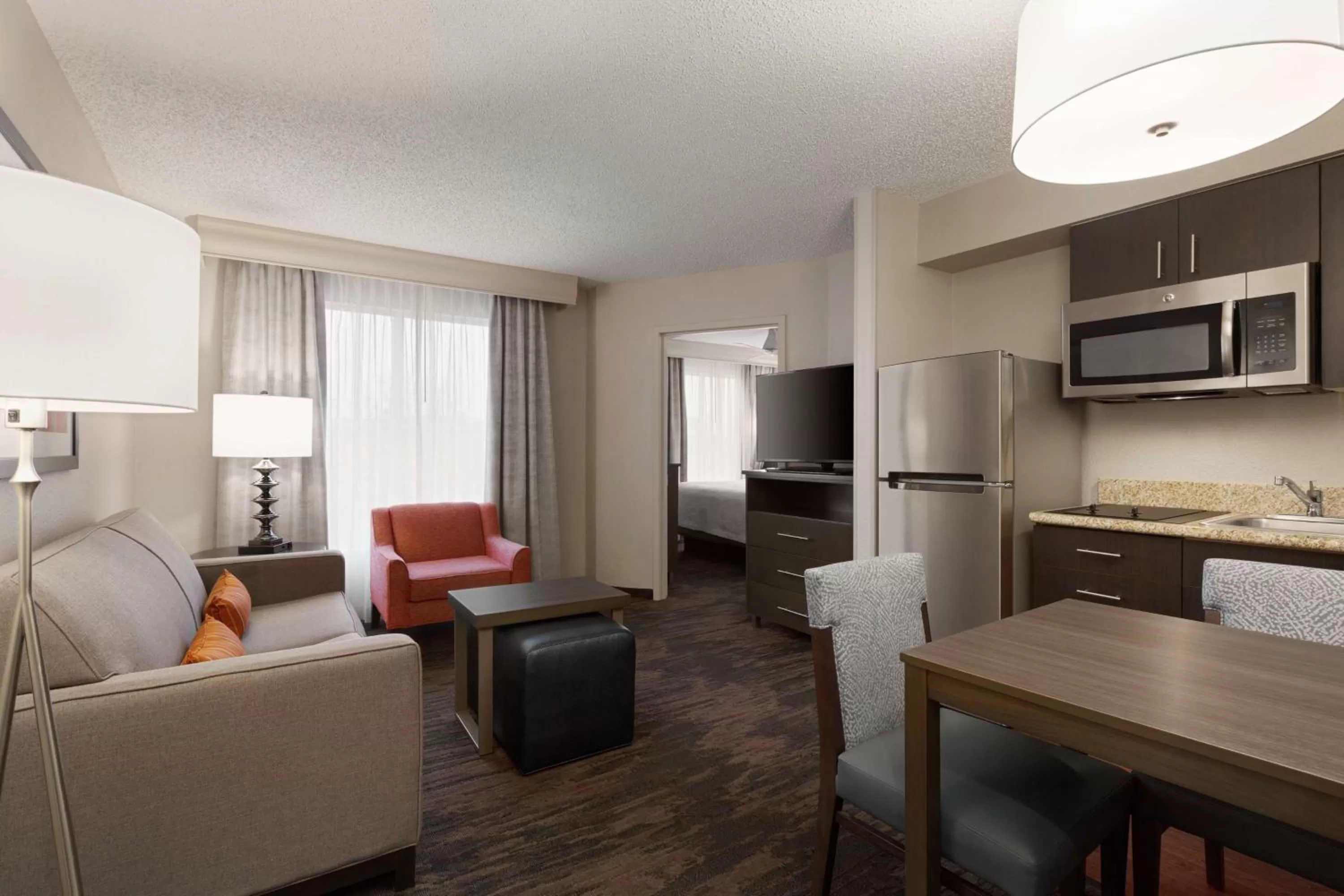 Living room in Homewood Suites by Hilton Dallas-Plano