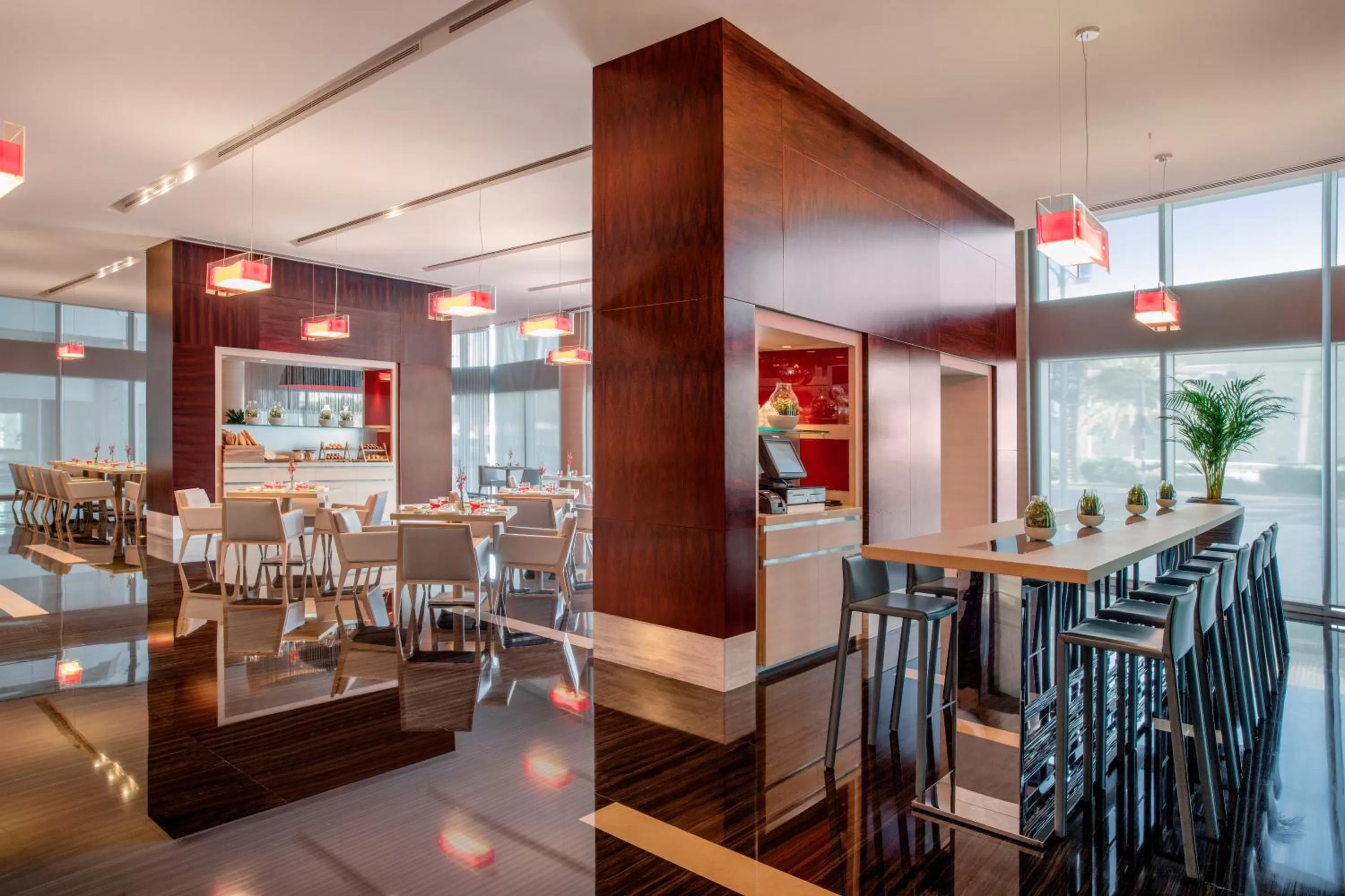 Restaurant/places to eat in Capital Centre Arjaan by Rotana