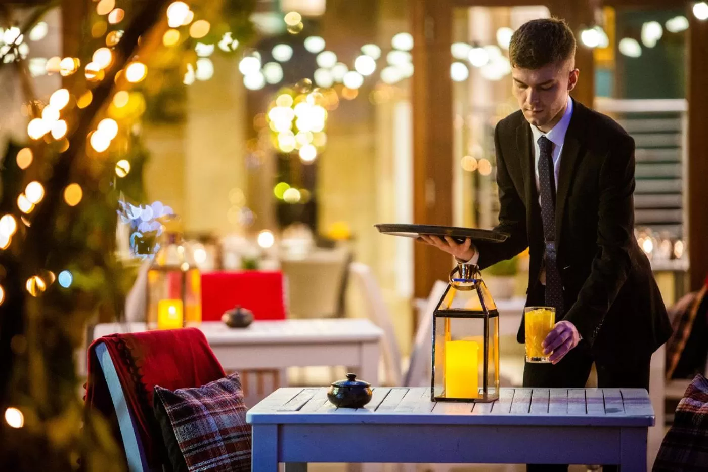 Garden in Bruntsfield Hotel