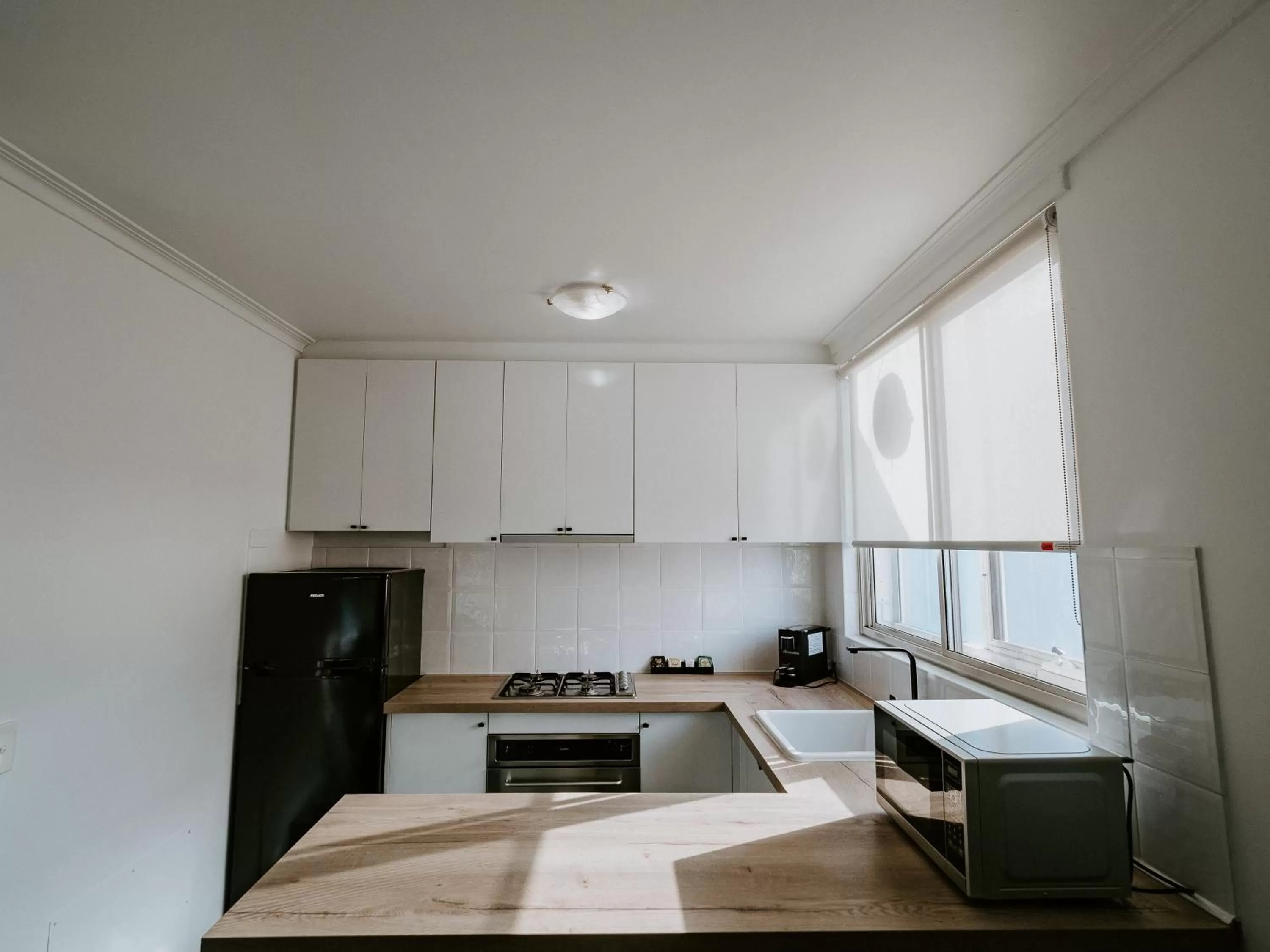 Kitchen or kitchenette in SoYa Apartment Hotel