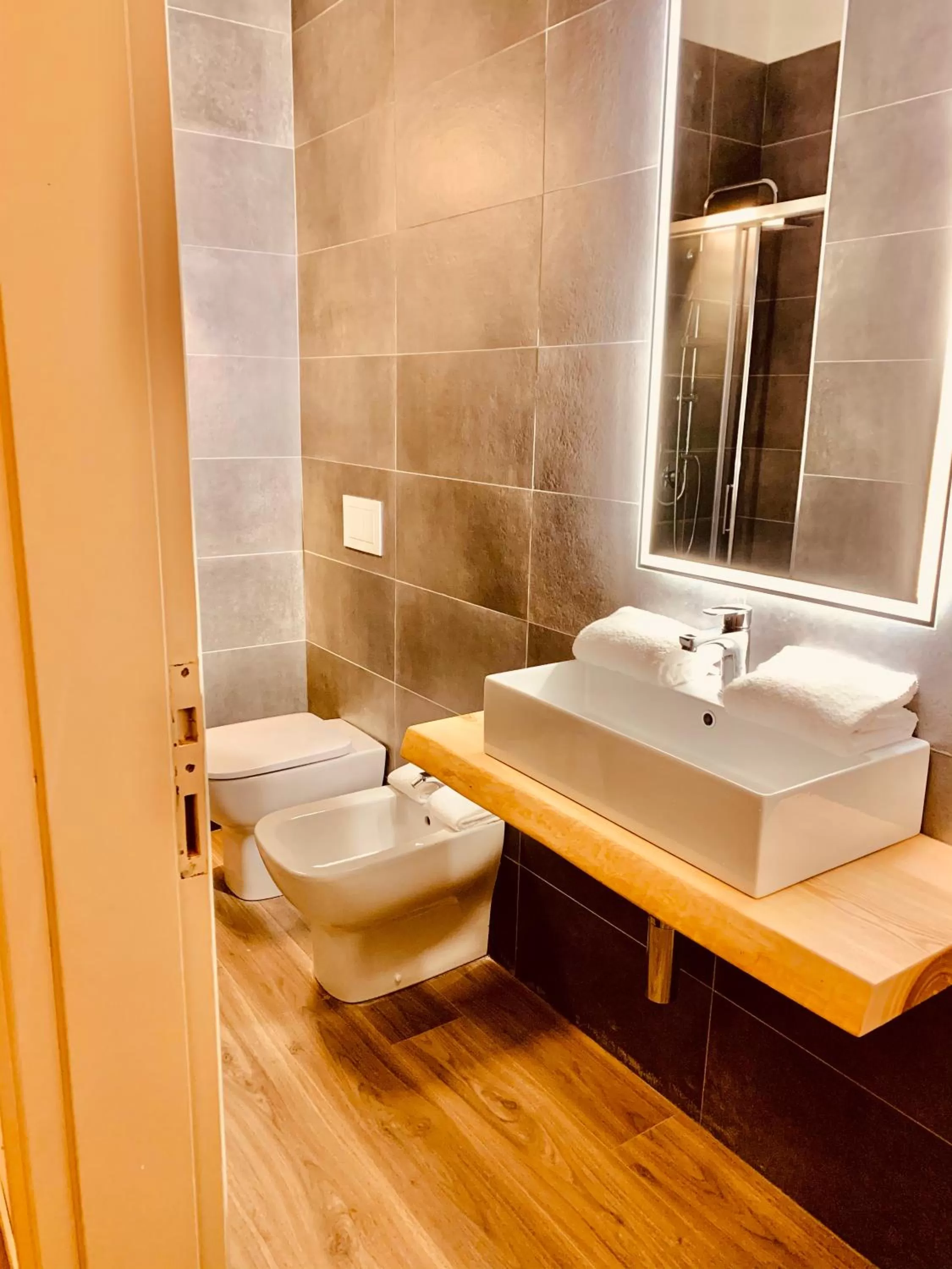 Shower in Grand Hotel San Lorenzo